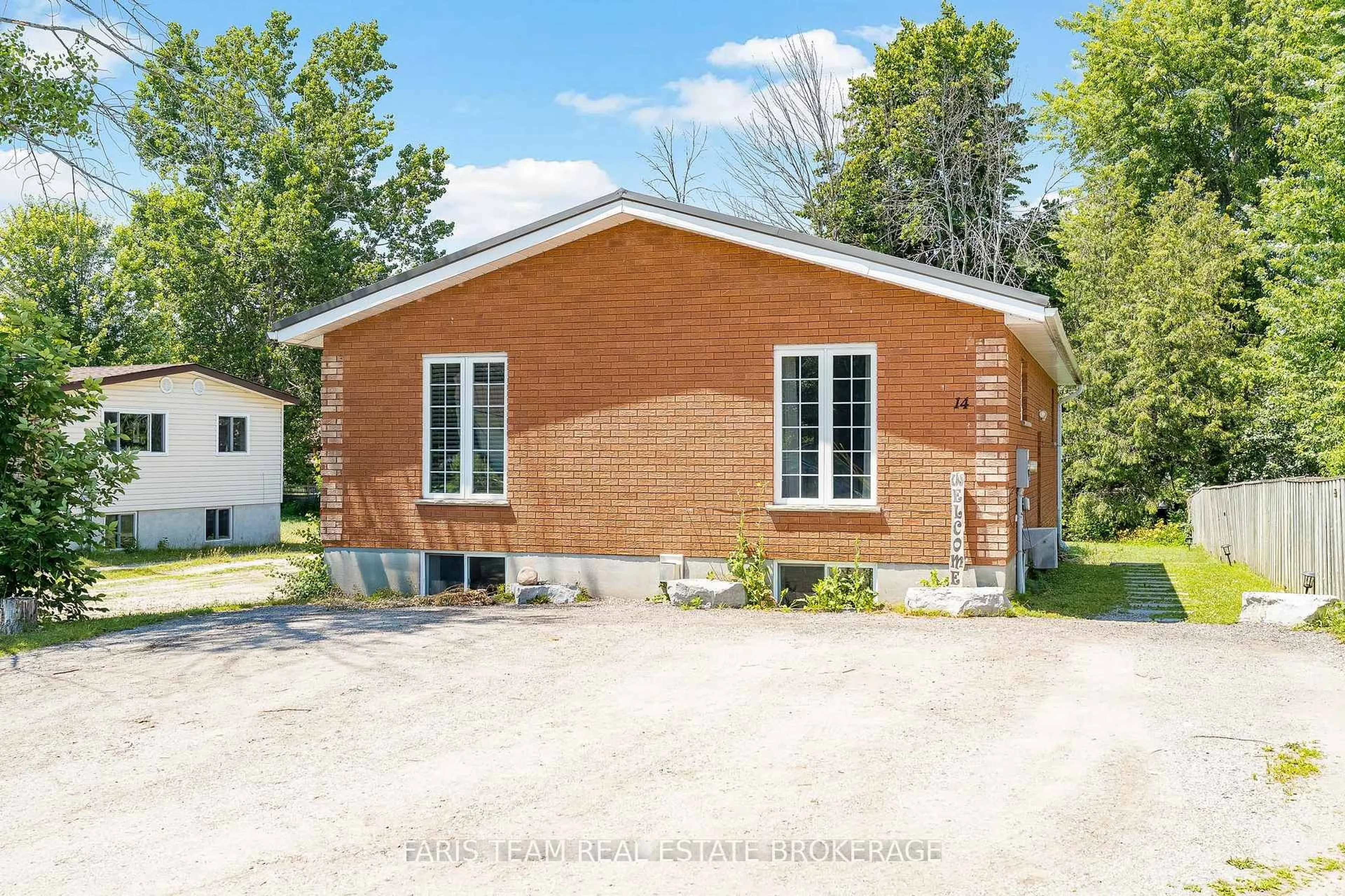 Home with brick exterior material, building for 14 Bourgeois Beach Rd, Tay Ontario L0K 2A0