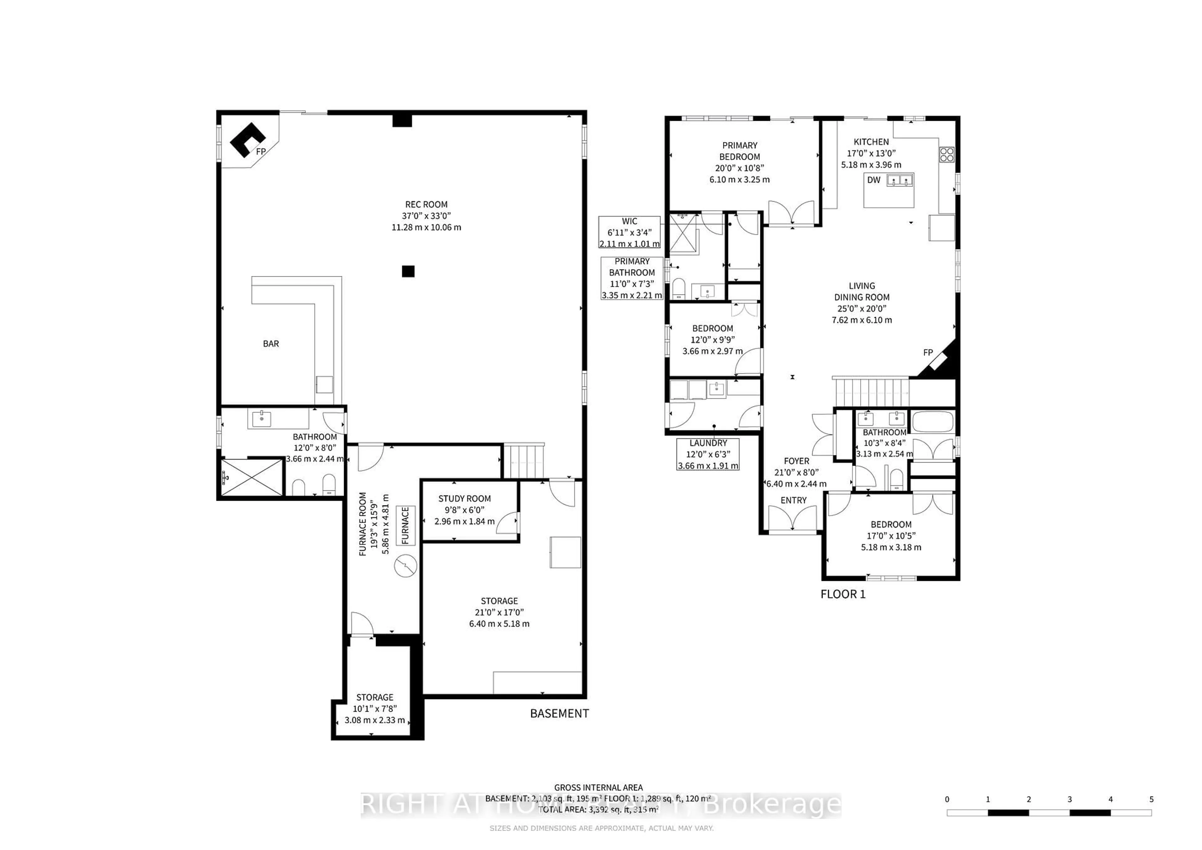 Floor plan for 48 Ridge Ave, Ramara Ontario L0K 1B0