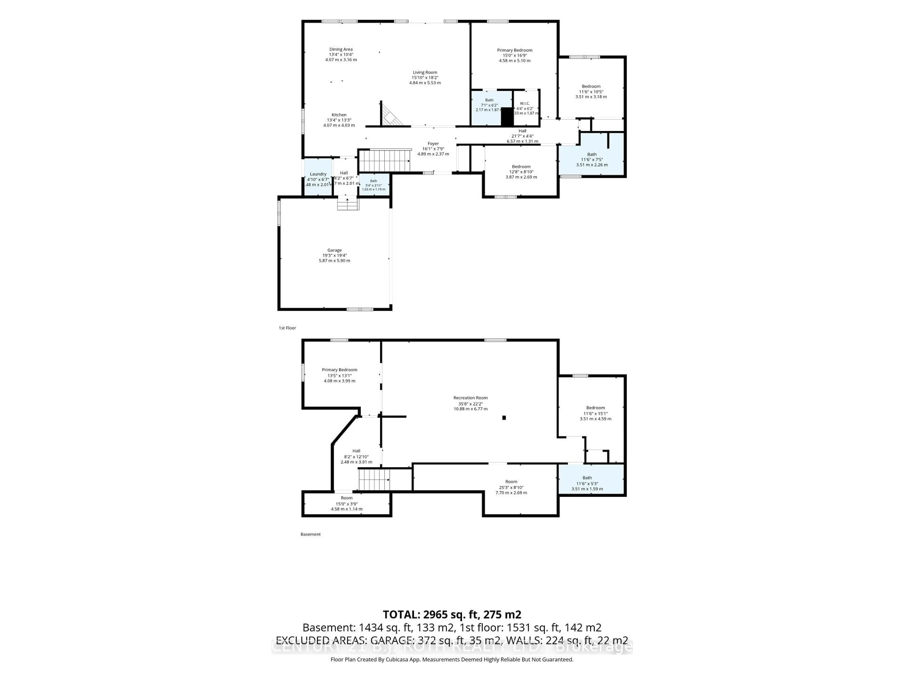 Floor plan for 141 Bayshore Dr, Ramara Ontario L0K 1B0