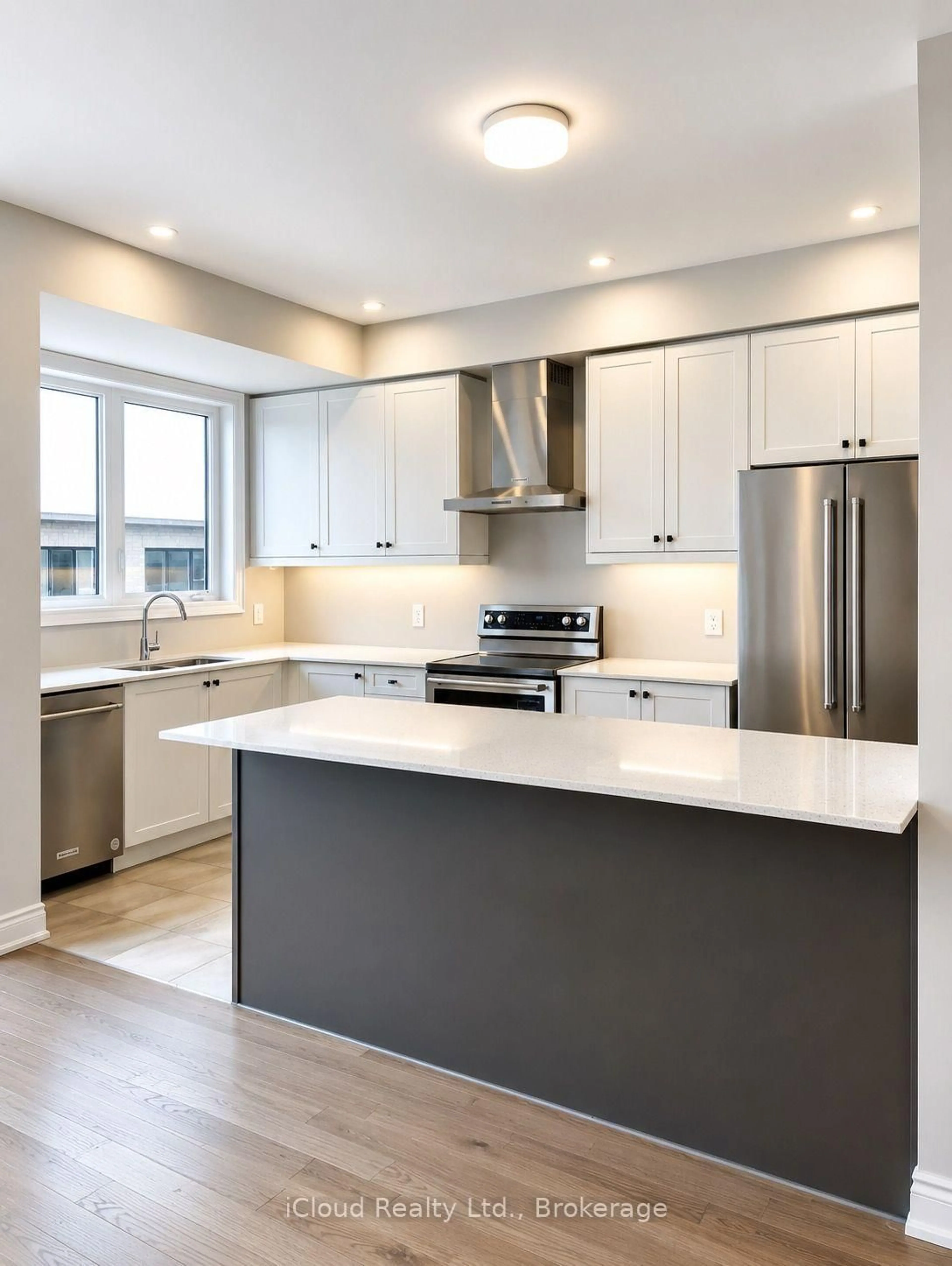 Open concept kitchen, unknown for 100 Bearberry Rd, Springwater Ontario L9X 2C9