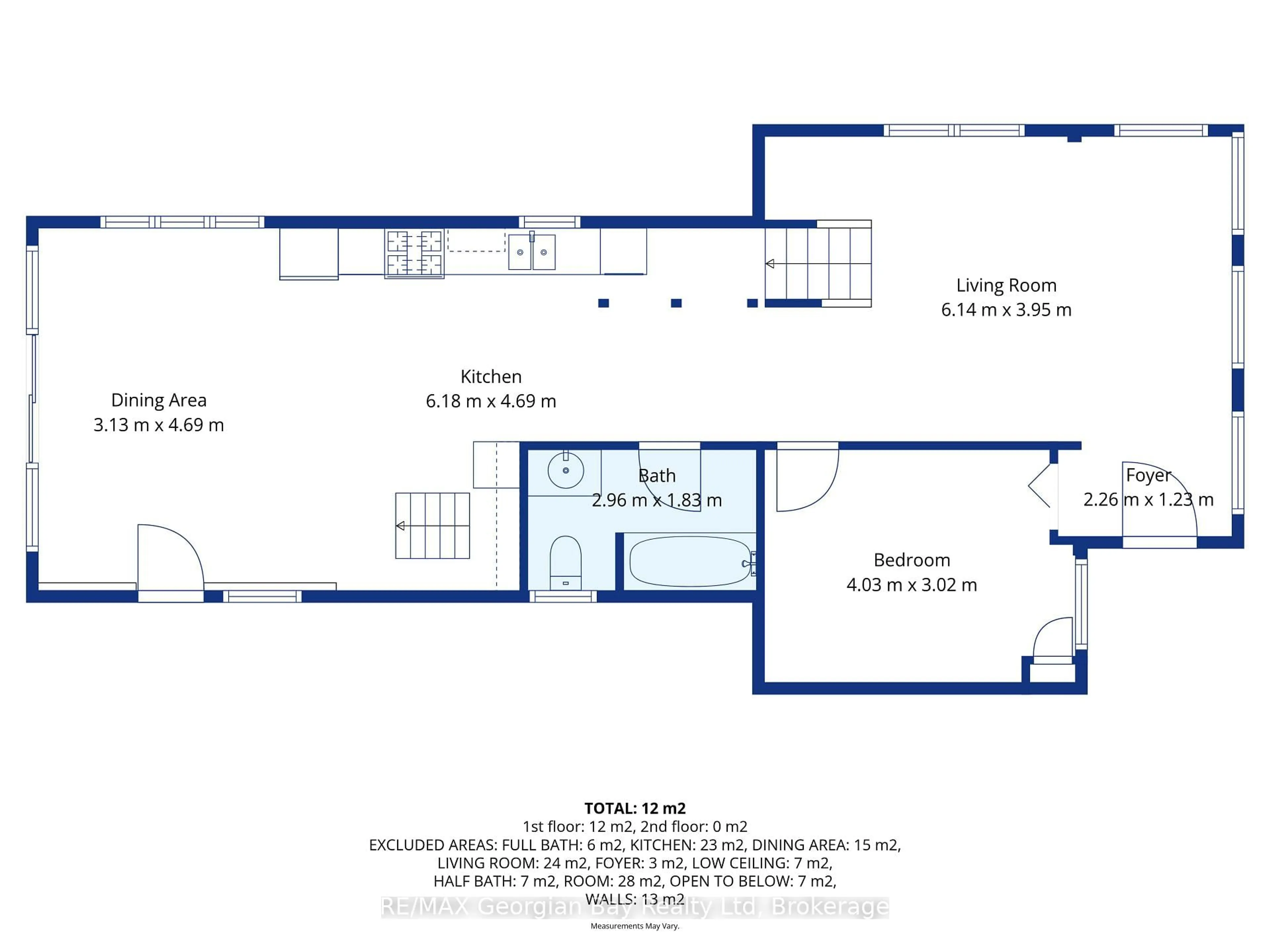 Floor plan for 379 Gloucester St, Midland Ontario L4R 1J2