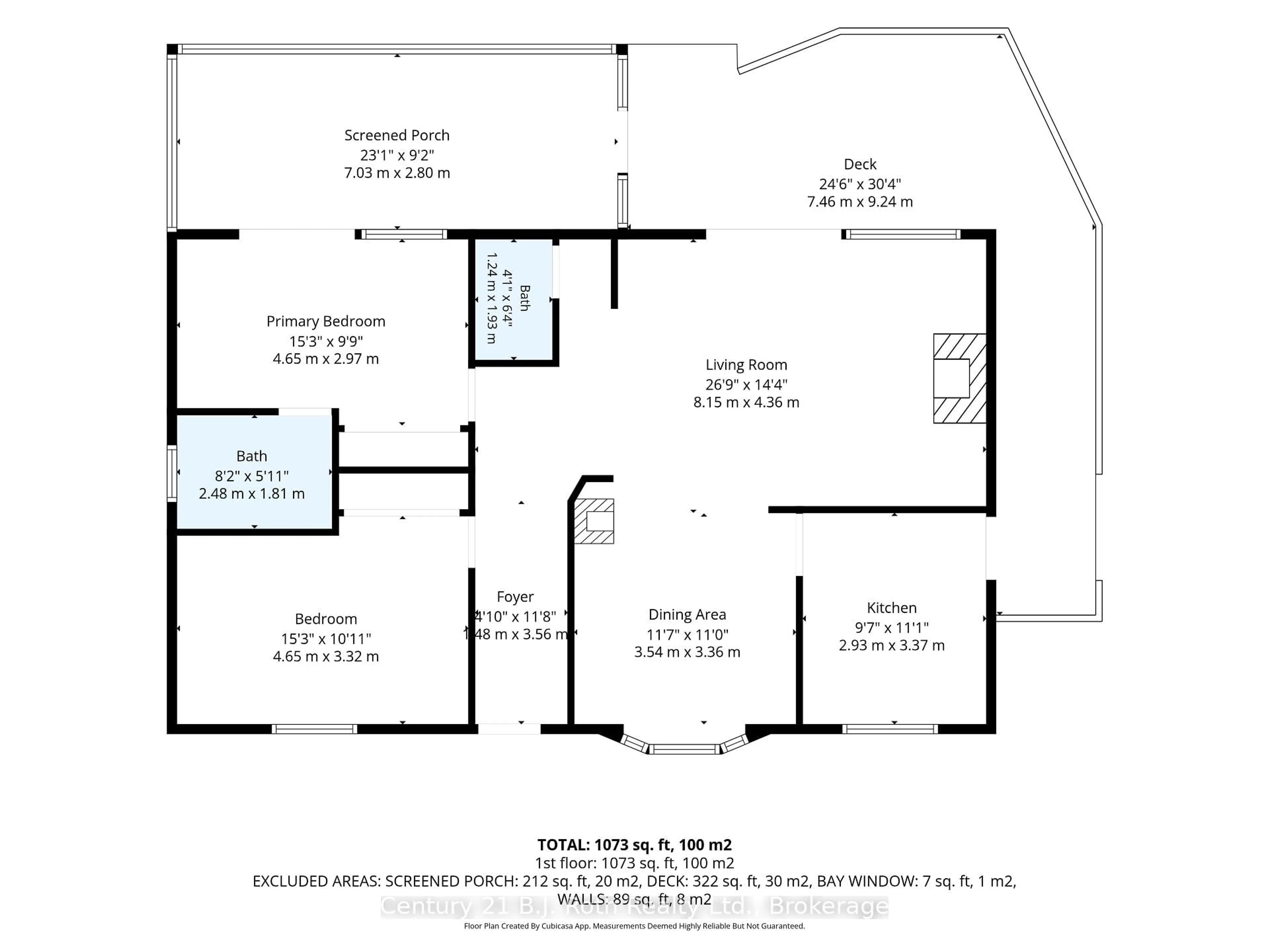 Floor plan for 7624 South River Rd, Ramara Ontario L0K 2B0