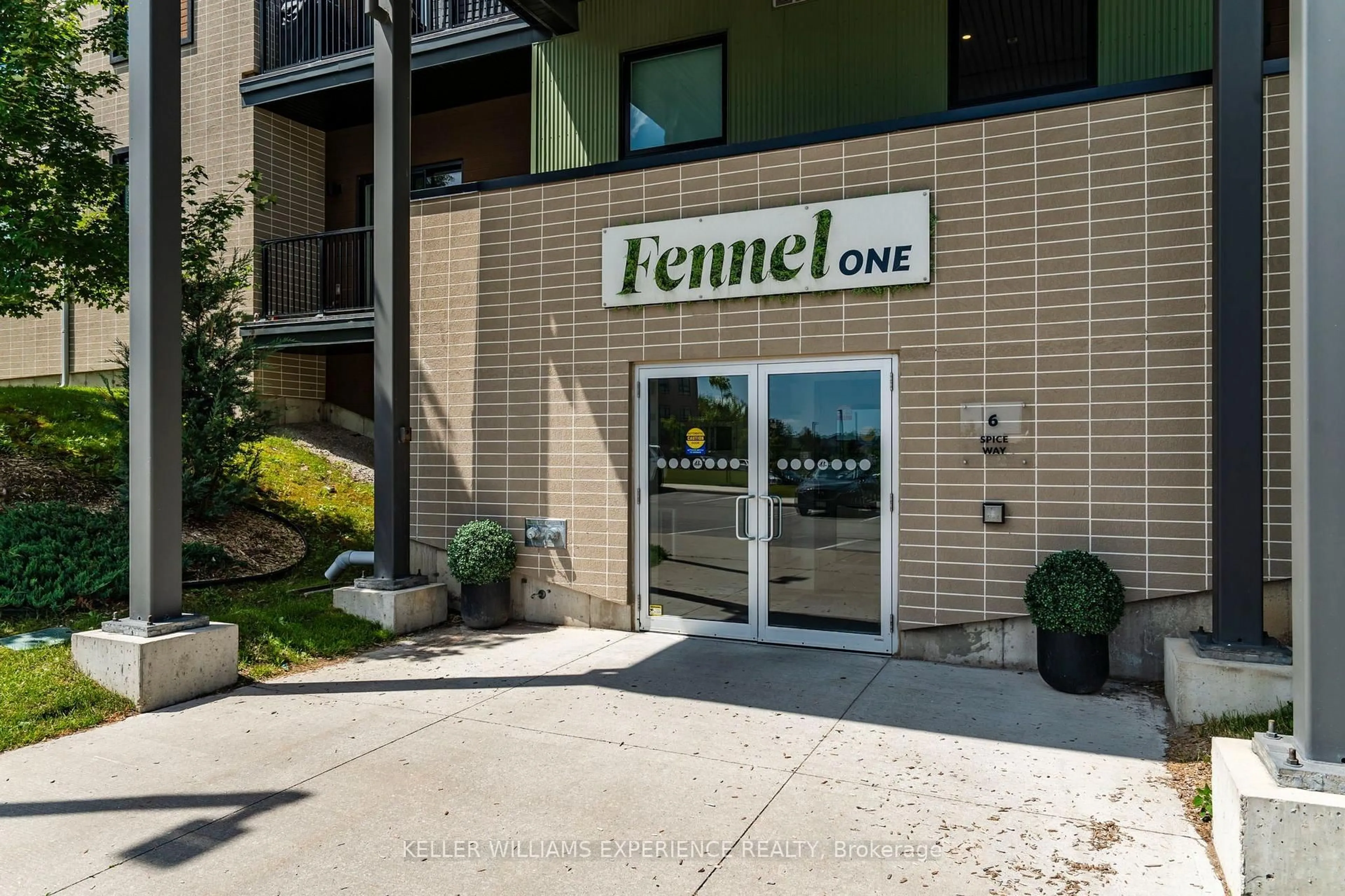 Indoor foyer for 6 Spice Way #410, Barrie Ontario L9J 0J9