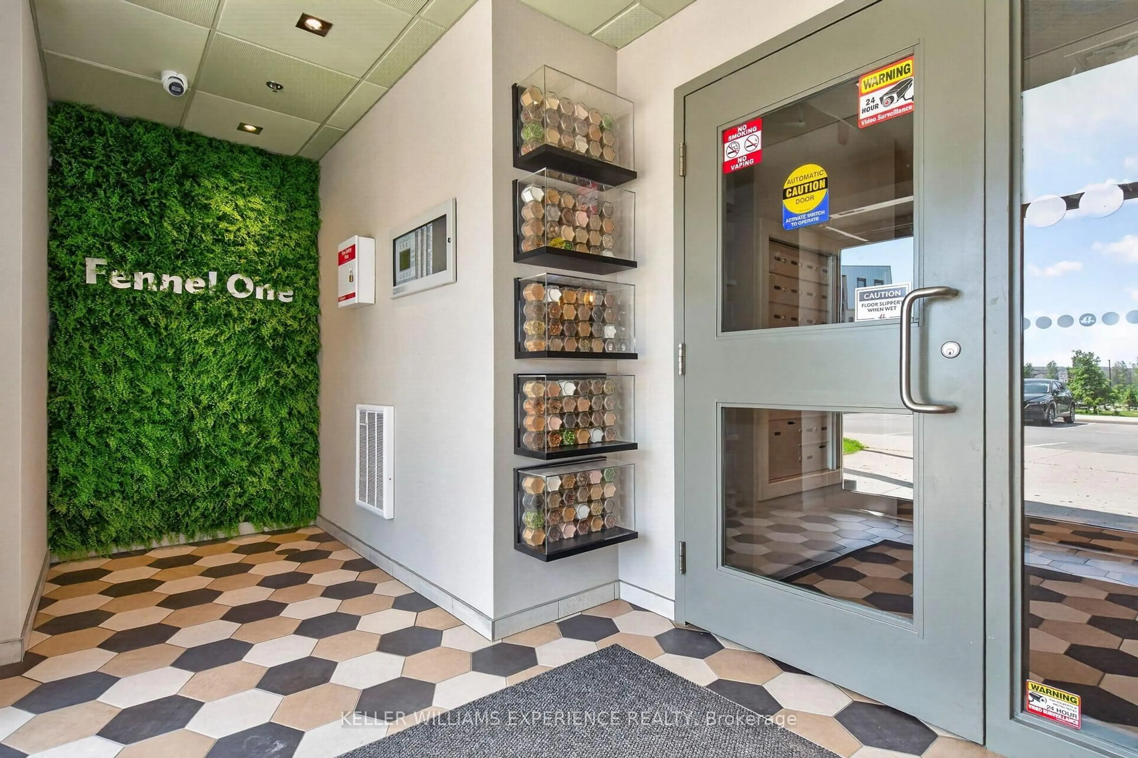Indoor foyer for 6 Spice Way #410, Barrie Ontario L9J 0J9