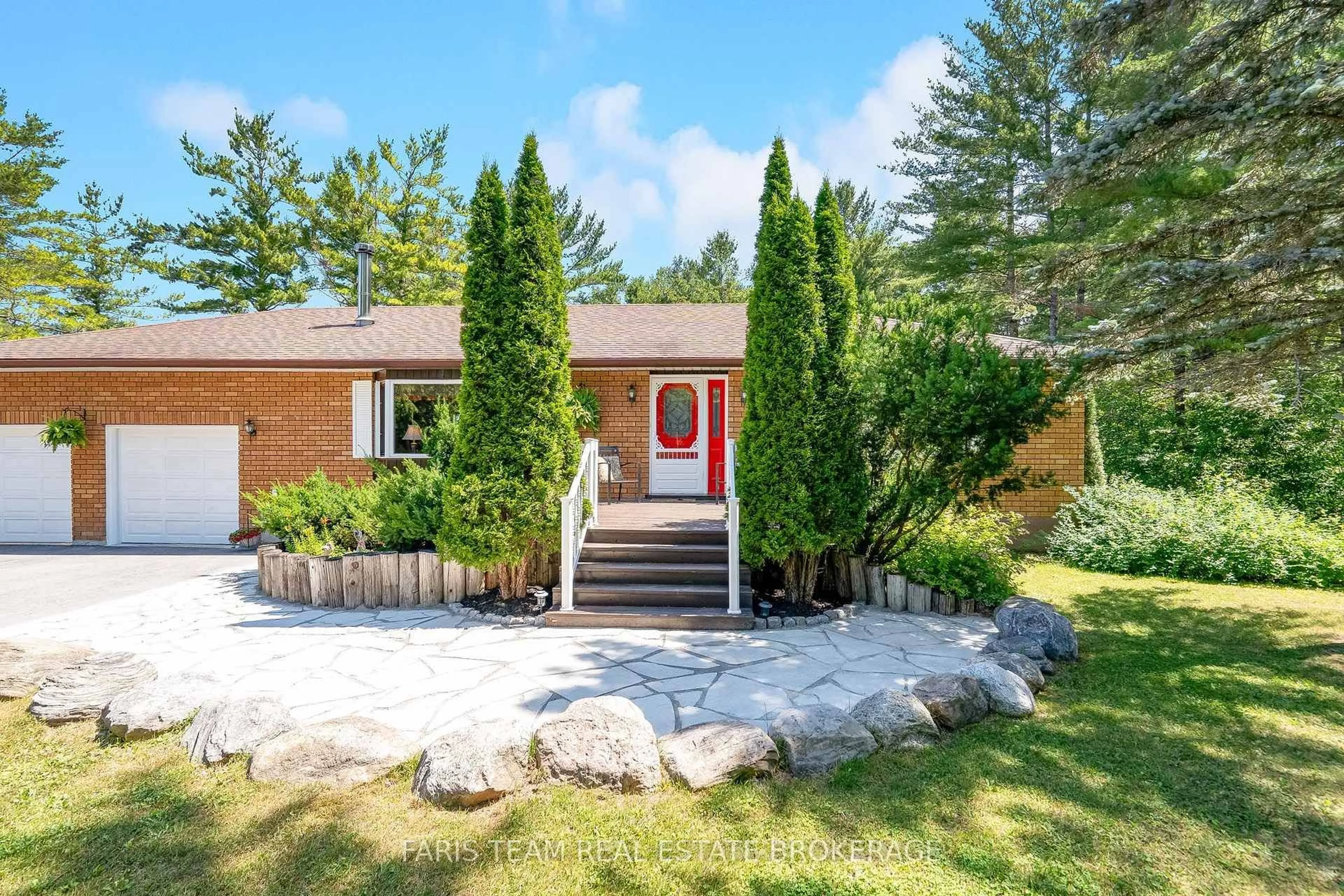 Home with brick exterior material, street for 5645 Line 8, Oro-Medonte Ontario L0K 1N0