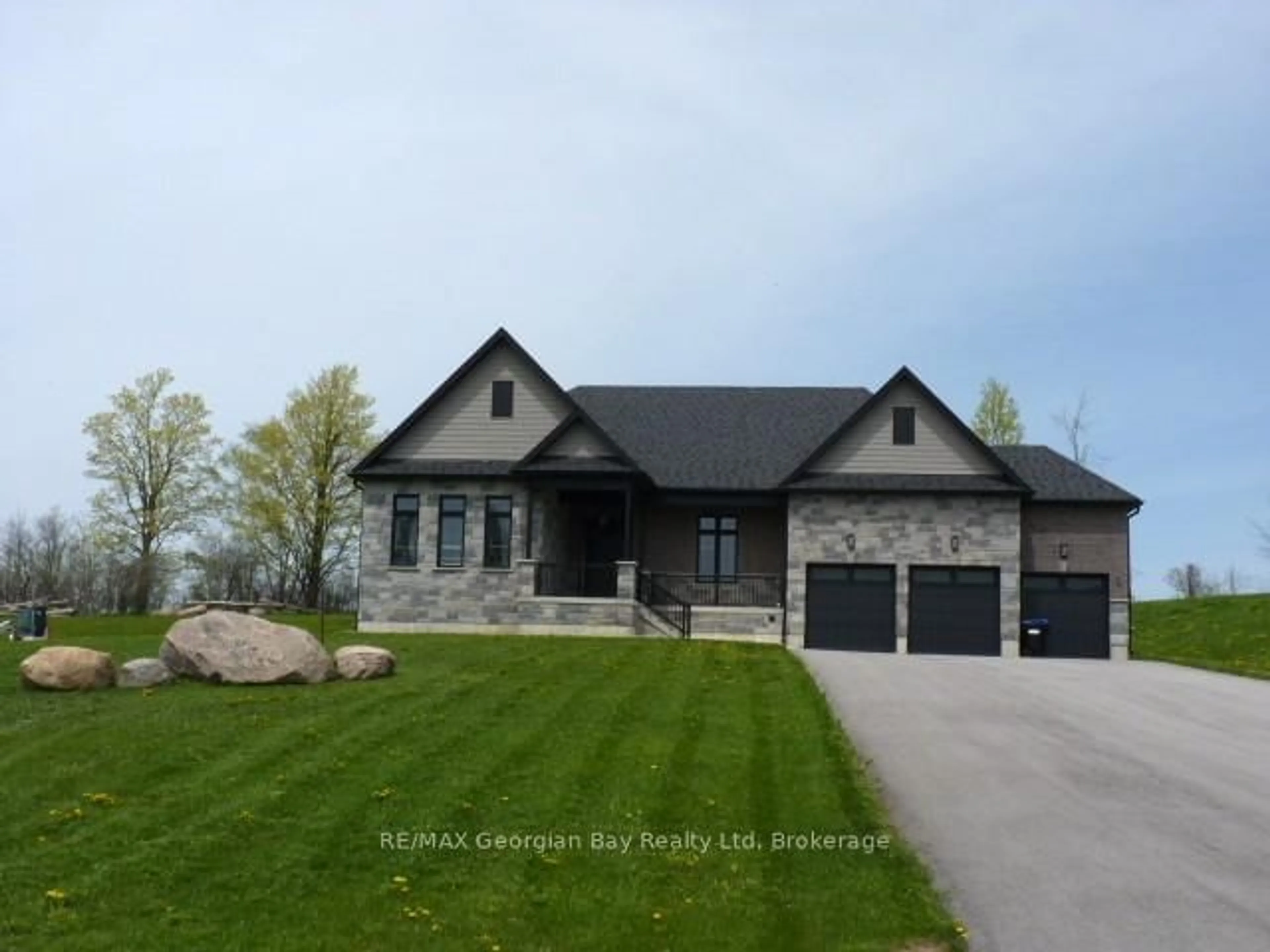 Home with brick exterior material, street for 6 Caldwell Dr, Oro-Medonte Ontario L0L 2L0