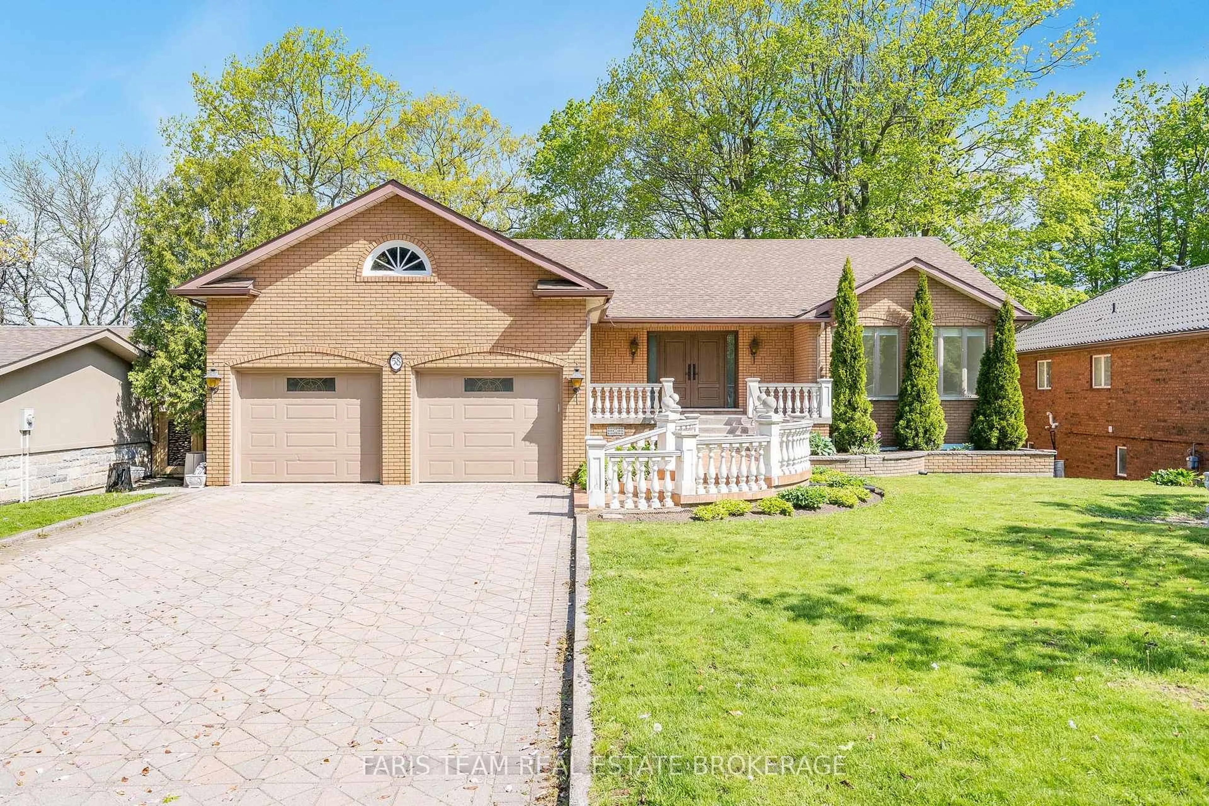 Home with brick exterior material, street for 58 Woodcrest Rd, Barrie Ontario L4N 2V5