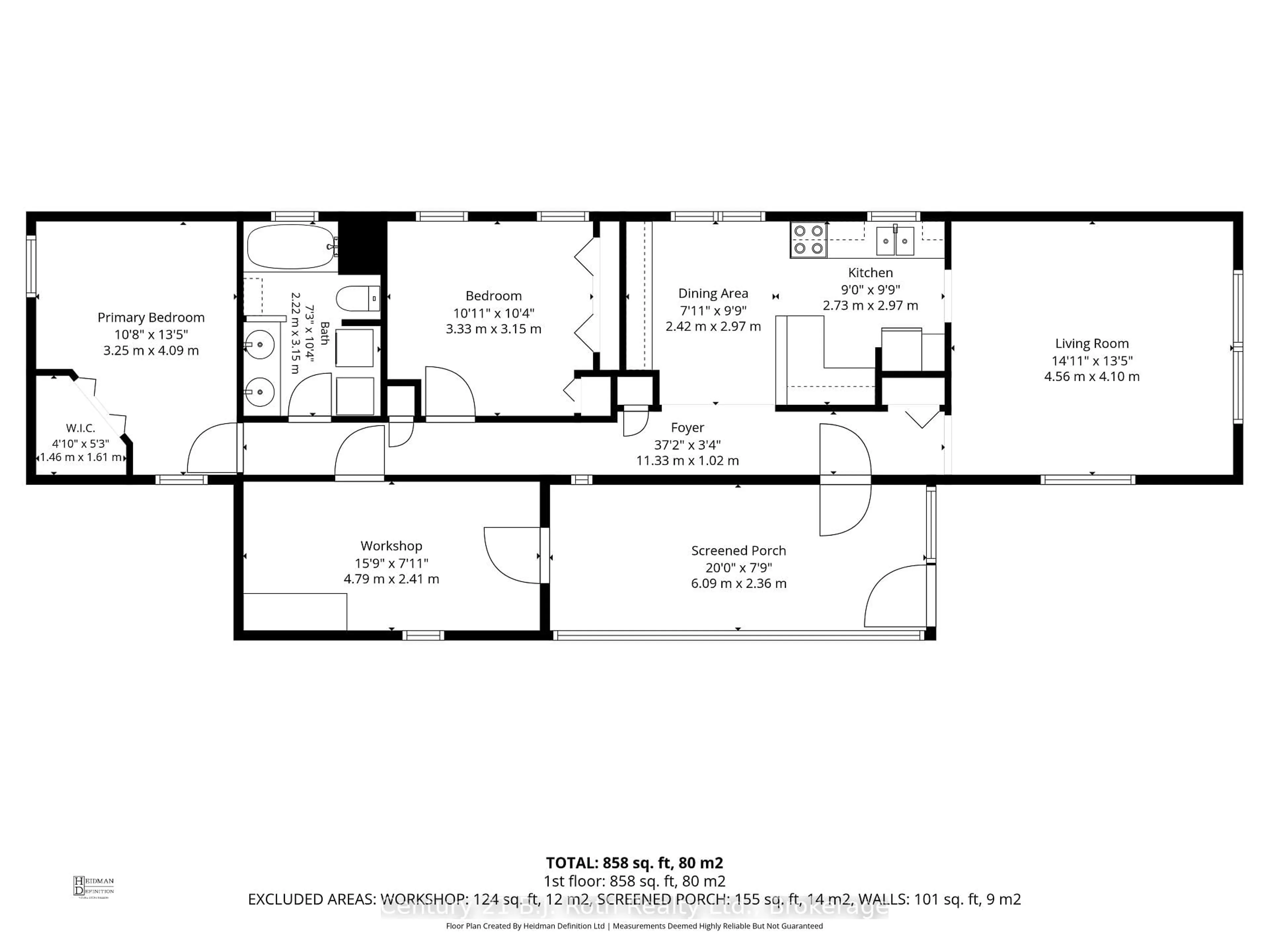 Floor plan for 580 West St #Lot 209, Orillia Ontario L3V 6L8