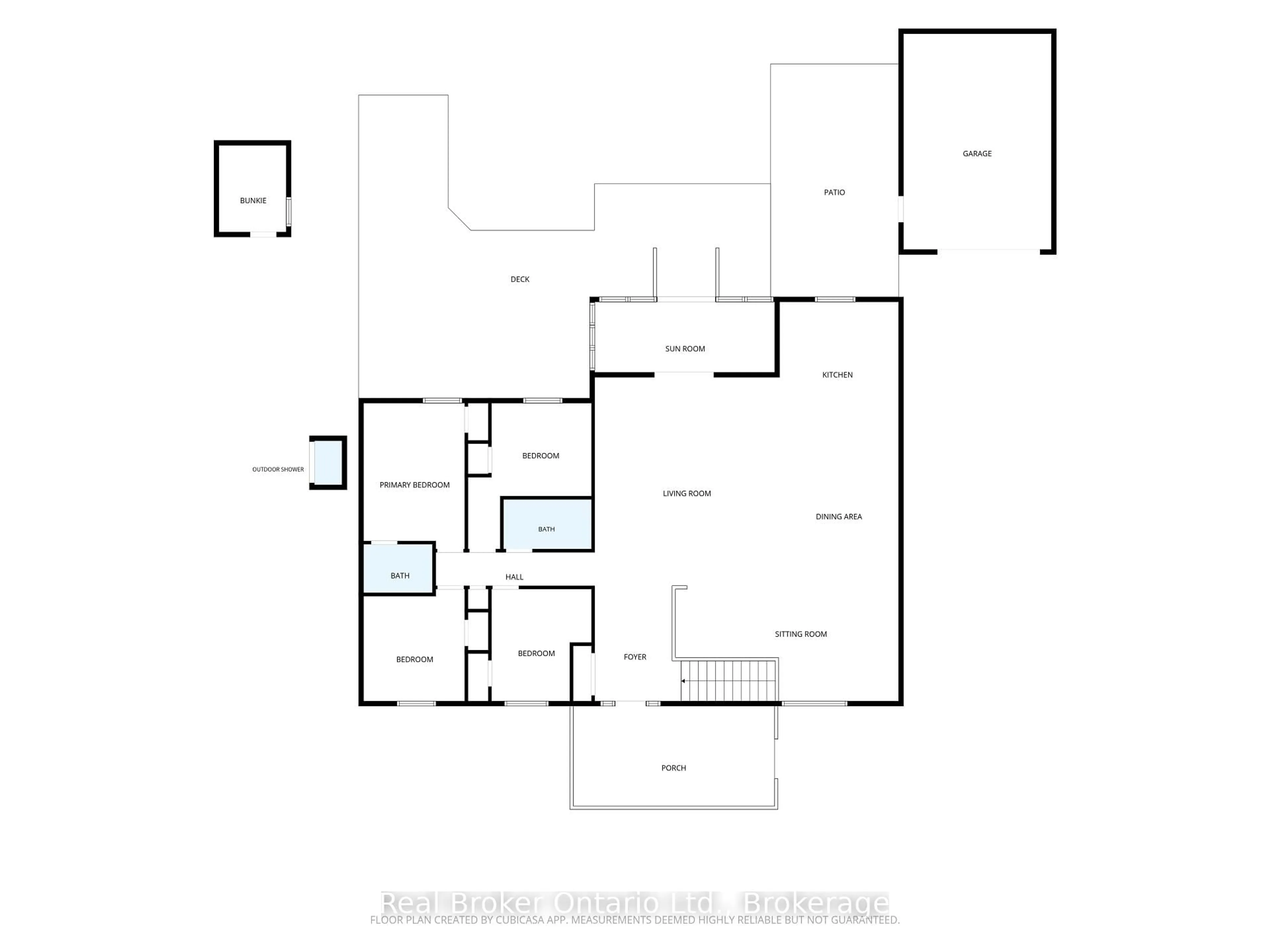 Floor plan for 5 Sunburn Rd, Tiny Ontario L0L 2J0