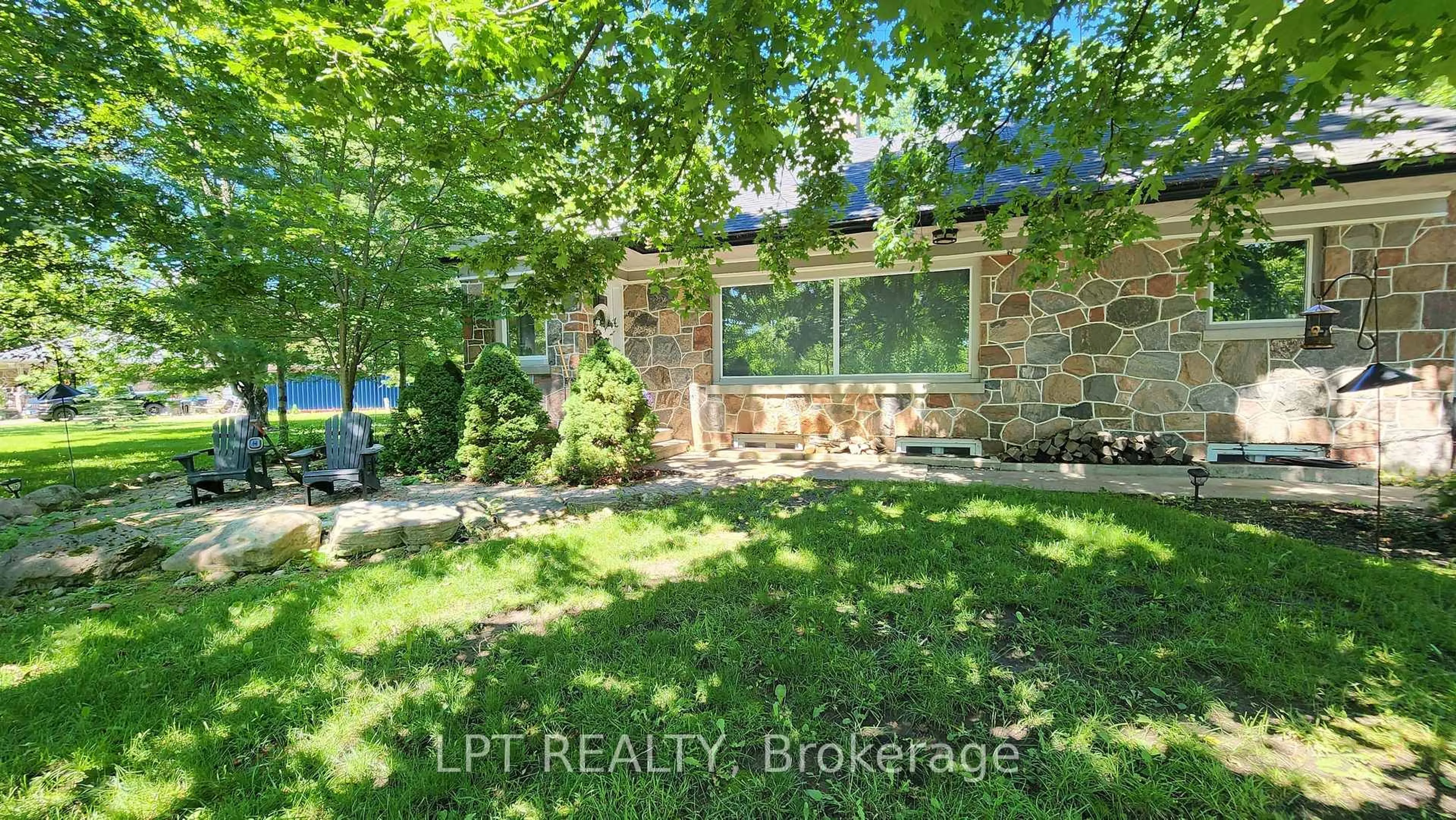 A pic from outside/outdoor area/front of a property/back of a property/a pic from drone, water/lake/river/ocean view for 1644 Ridge Rd, Oro-Medonte Ontario L0L 1T0