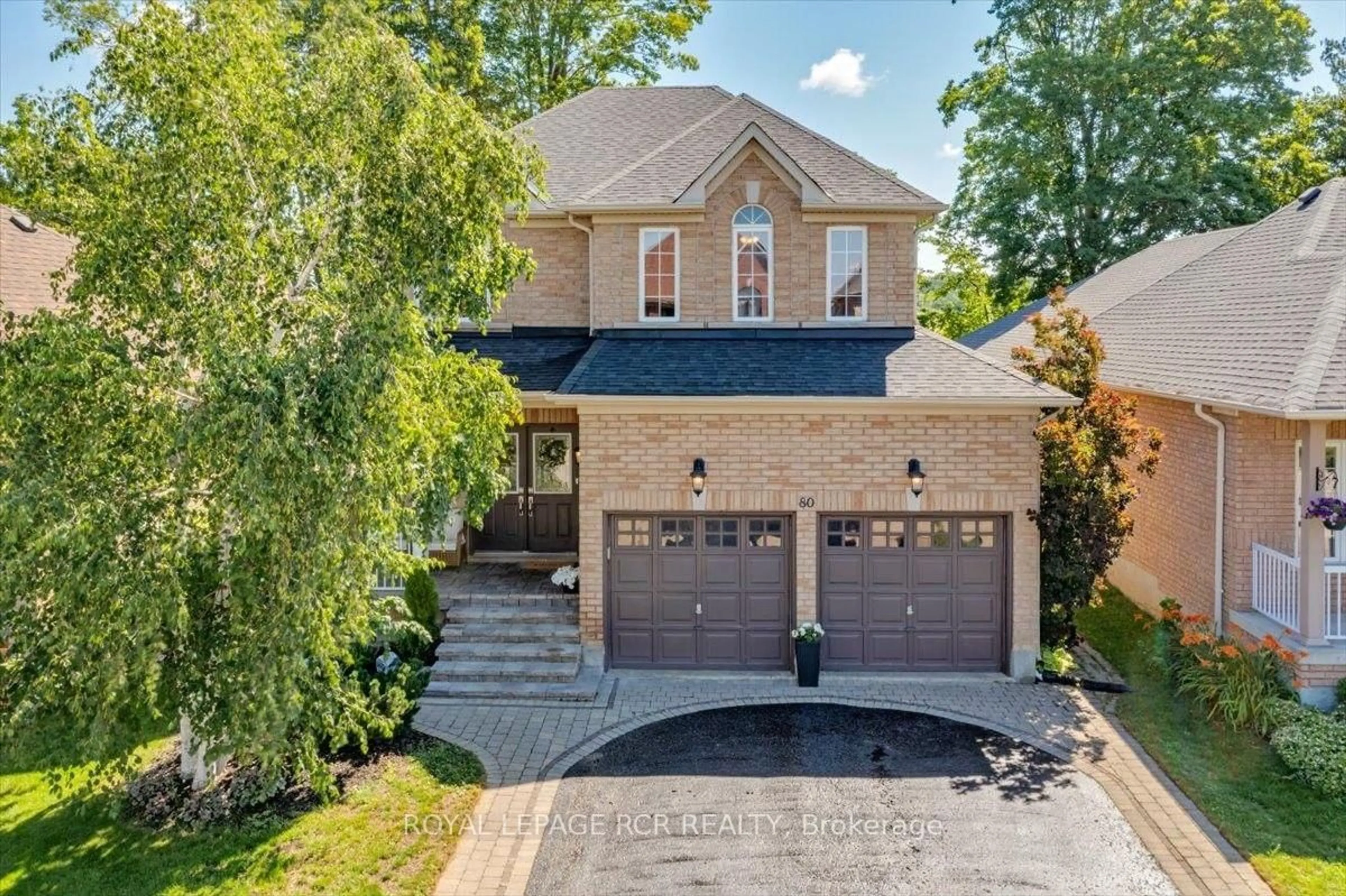 Home with brick exterior material, street for 80 Versailles Cres, Barrie Ontario L4M 0B7