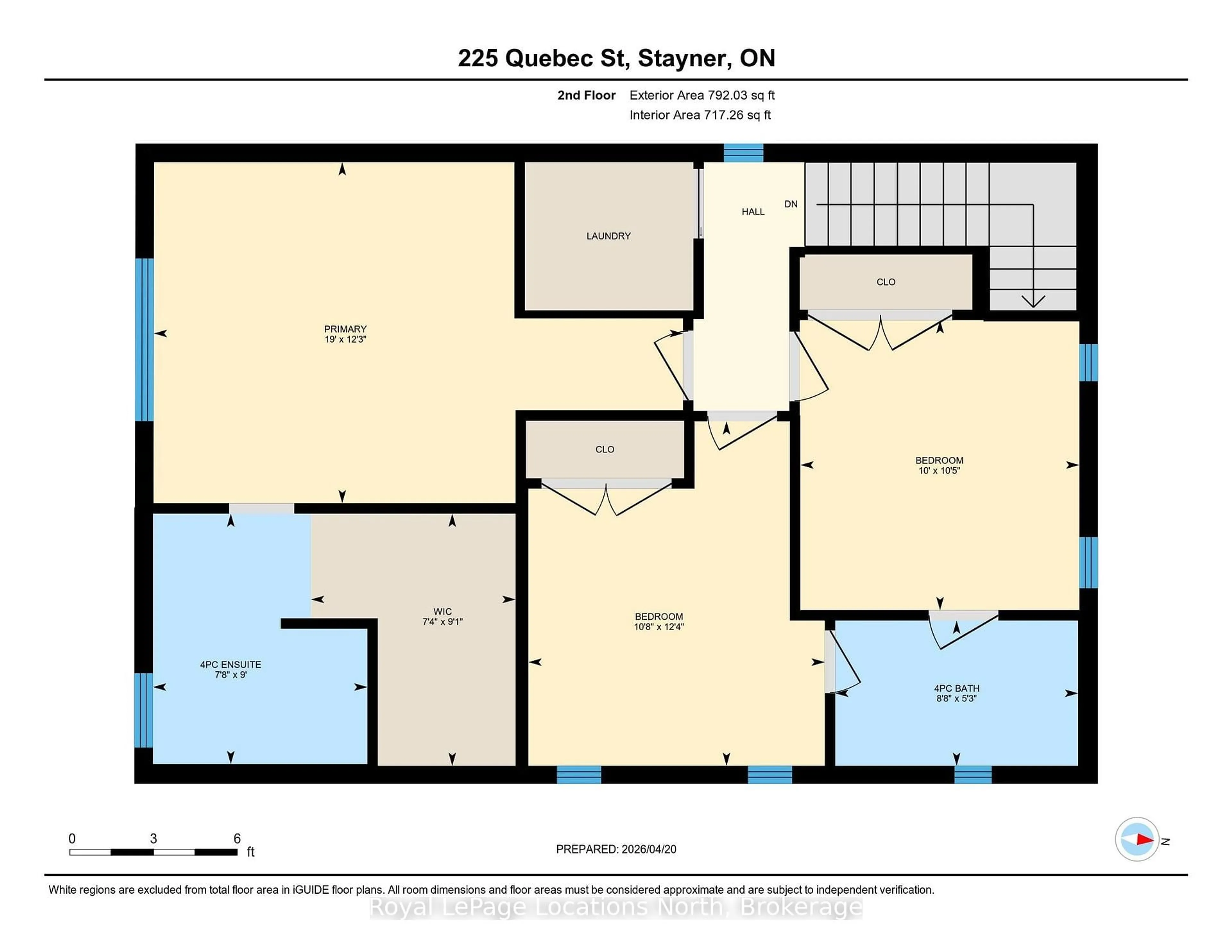 Floor plan for 225 Quebec St, Clearview Ontario L0M 1S0