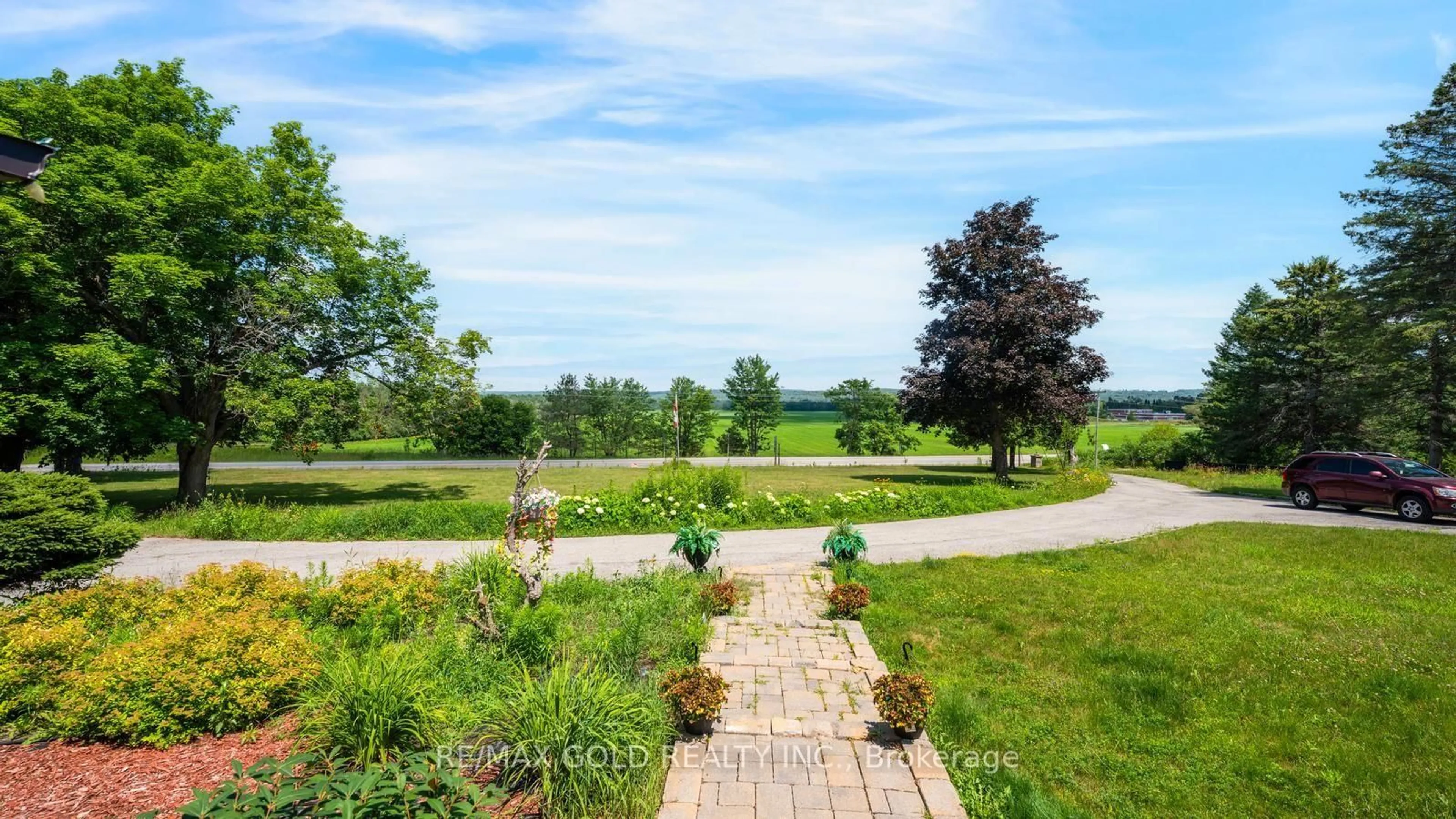 Patio, water/lake/river/ocean view for 4680 Penetanguishene Rd, Springwater Ontario L0L 1V0