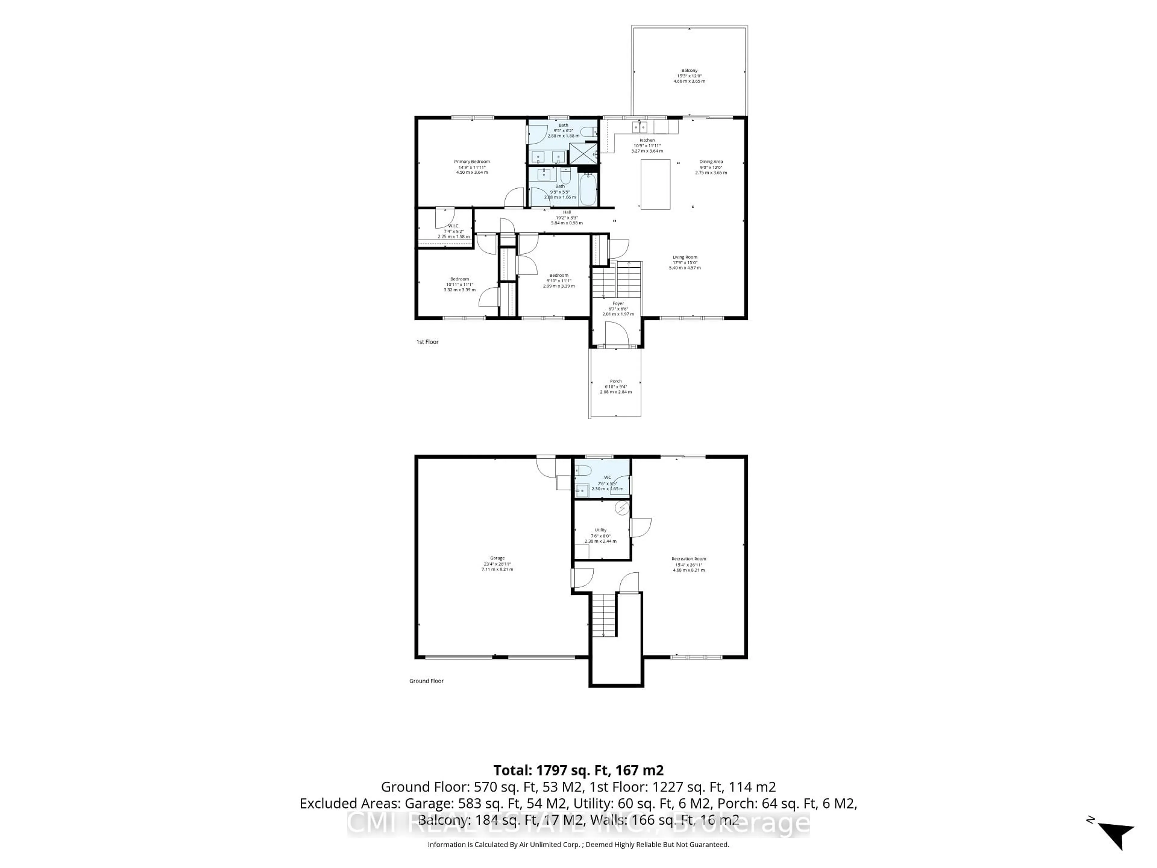 Floor plan for 753 Fifth Ave, Tay Ontario L0K 1R0