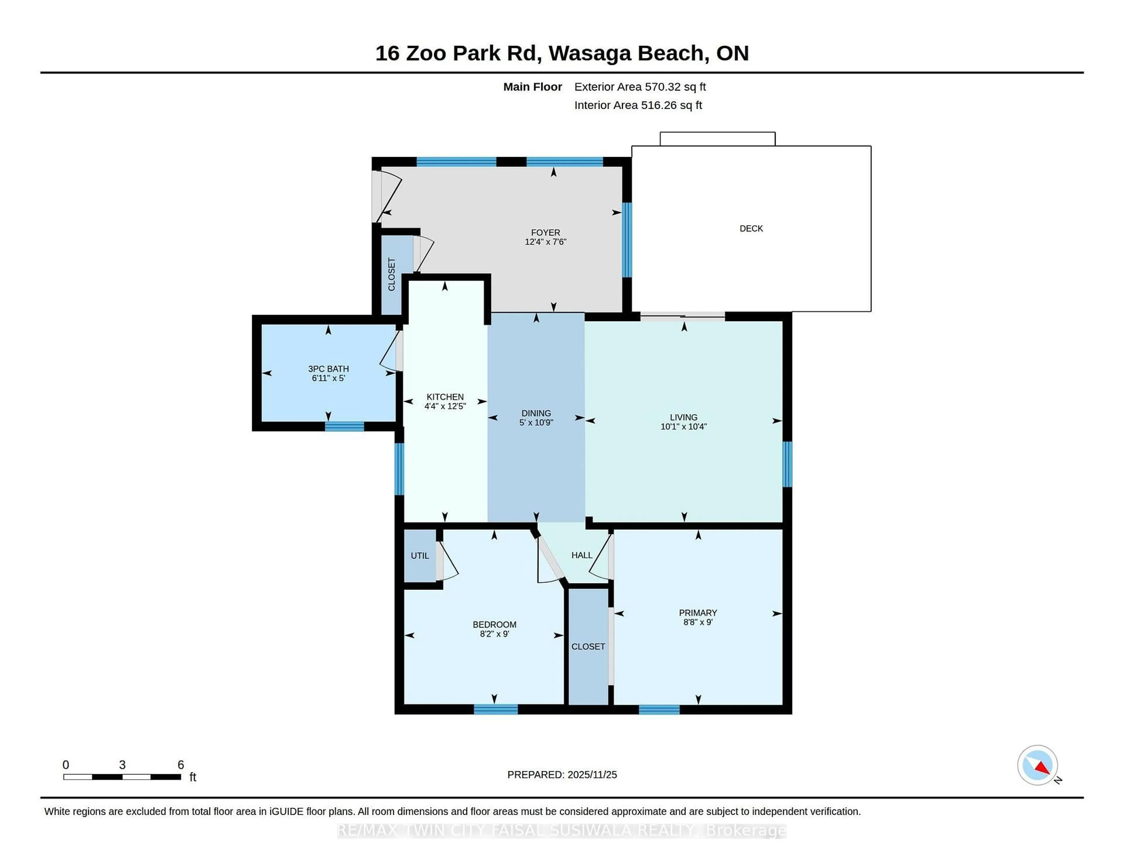 Floor plan for 16 ZOO PARK Rd, Wasaga Beach Ontario L9Z 2L8