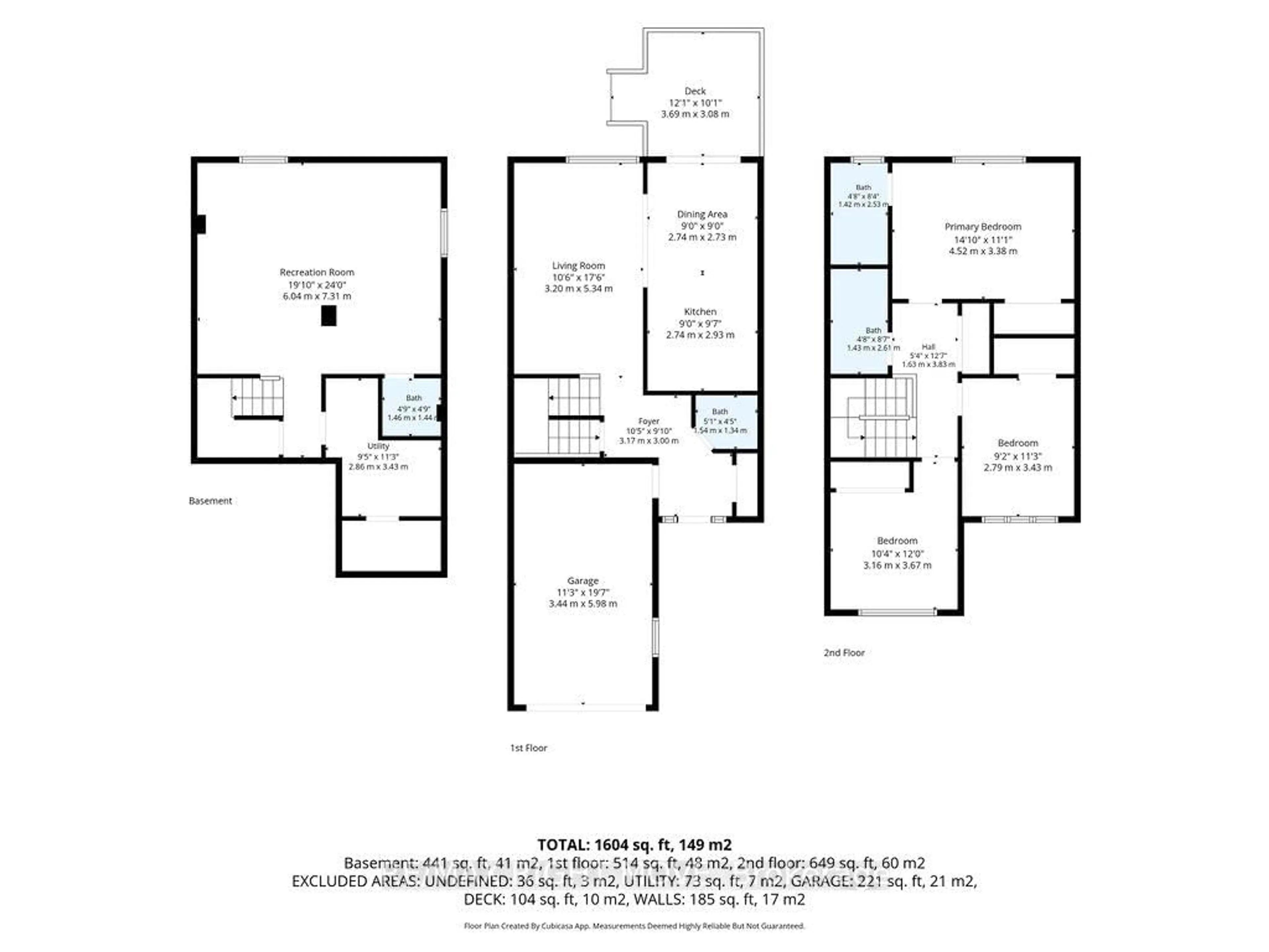 Floor plan for 142 JULIA Cres, Orillia Ontario L3V 7X4