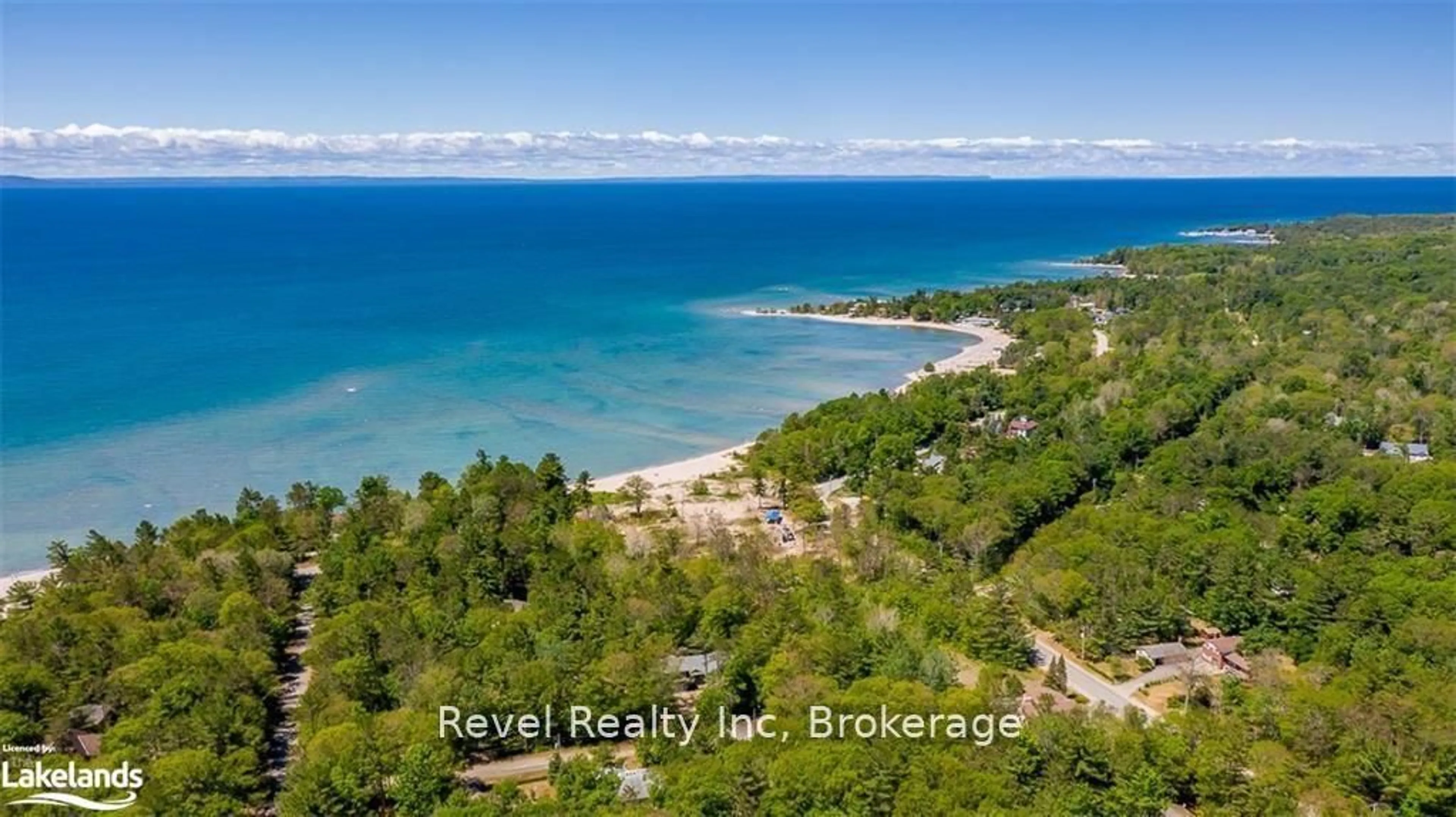 A pic from outside/outdoor area/front of a property/back of a property/a pic from drone, water/lake/river/ocean view for 49 WOLFE Tr, Tiny Ontario L9M 0H7