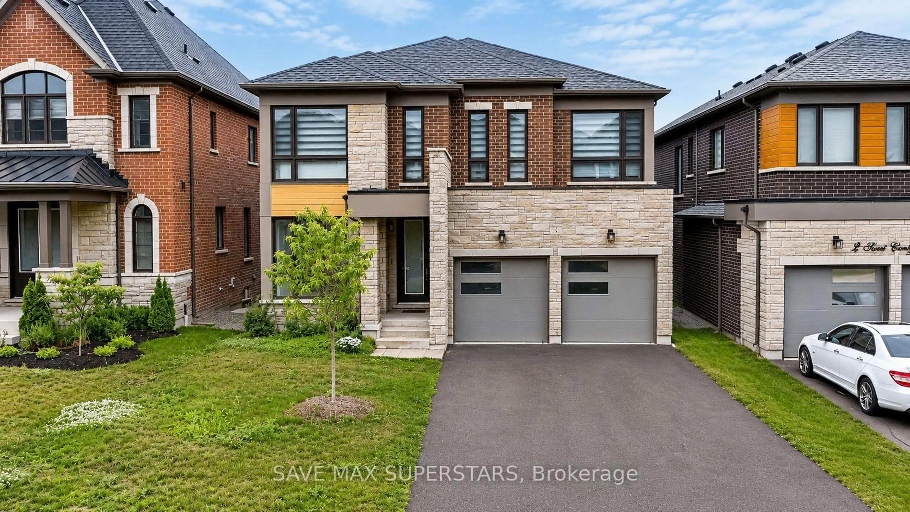 Home with brick exterior material, street for 4 Sweet Cicely St, Springwater Ontario L9X 2E2