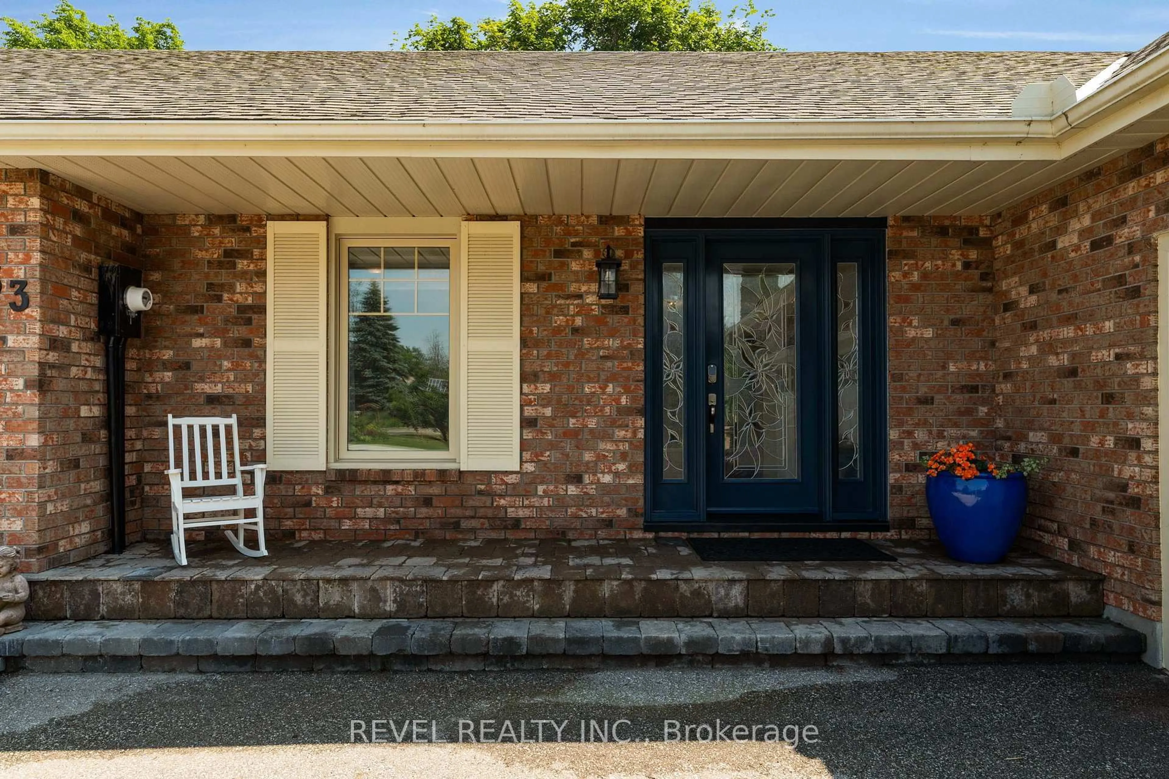 Home with brick exterior material, water/lake/river/ocean view for 153 Bayshore Dr, Ramara Ontario L0K 1B0