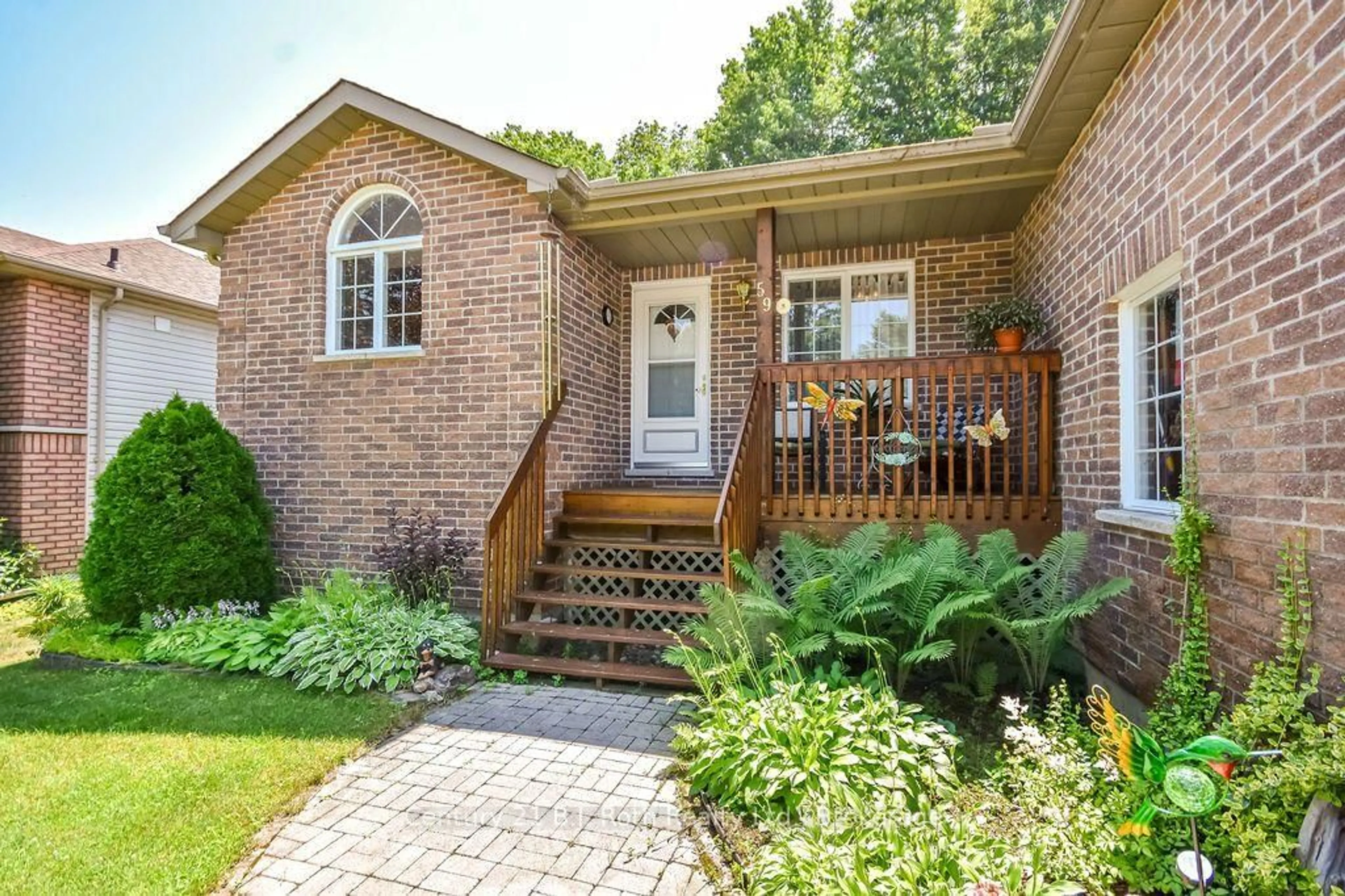Home with brick exterior material, street for 59 Anderson Cres, Tay Ontario L0K 2A0
