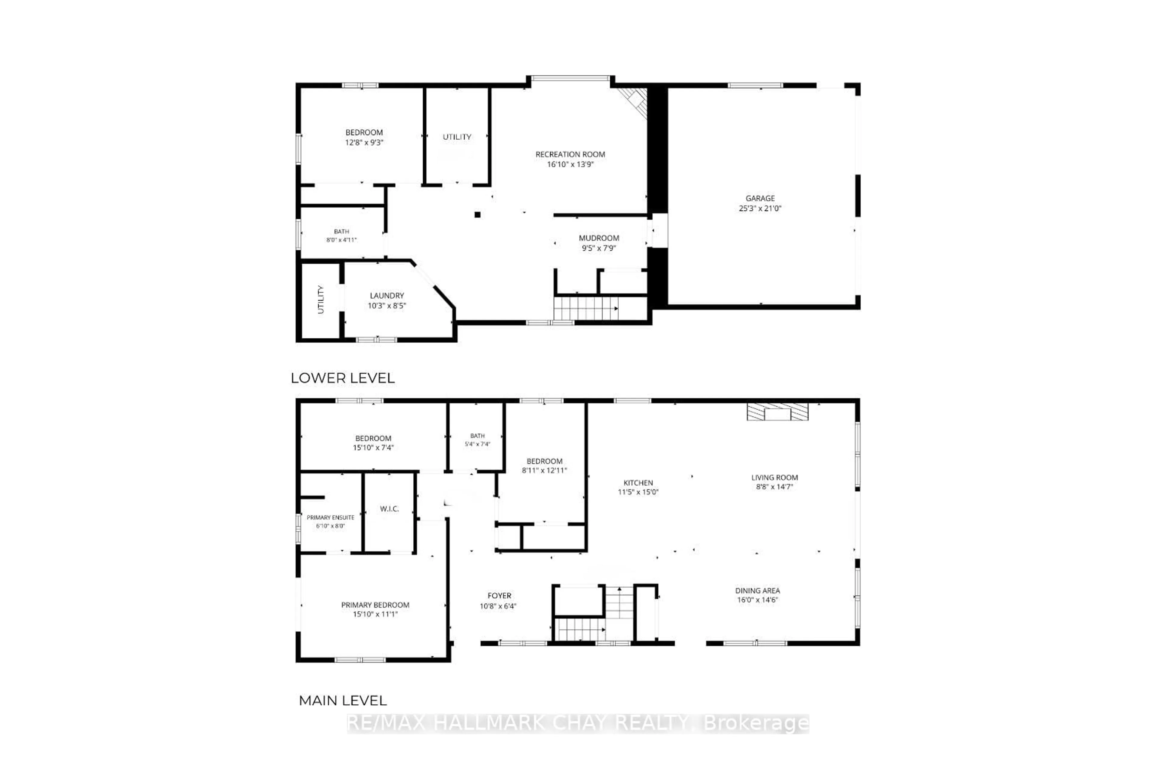 Floor plan for 780 Marshall Rd, Tiny Ontario L0K 2E0