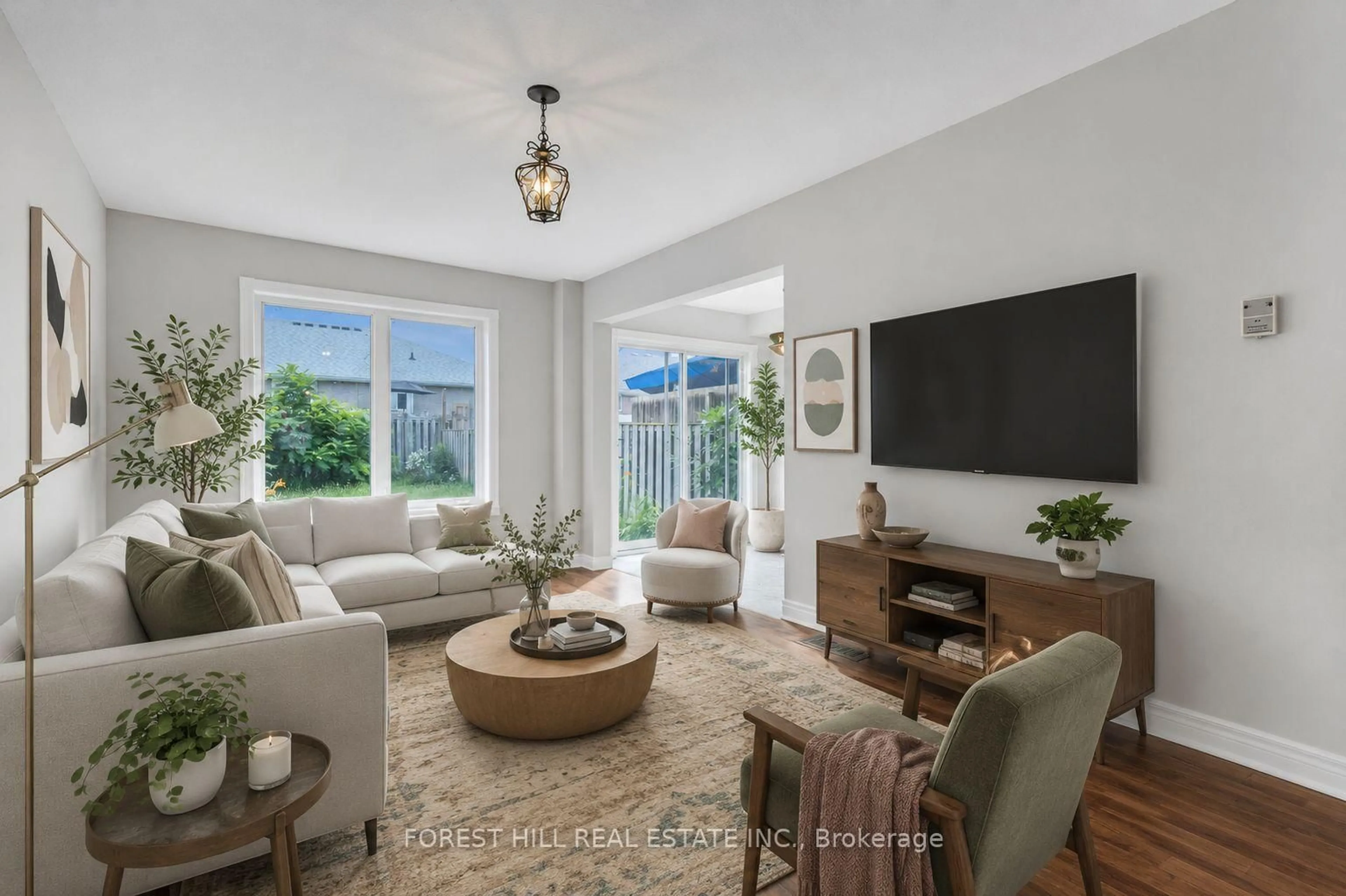 Living room with furniture, unknown for 57 Michael Cres, Barrie Ontario L4M 6Z2