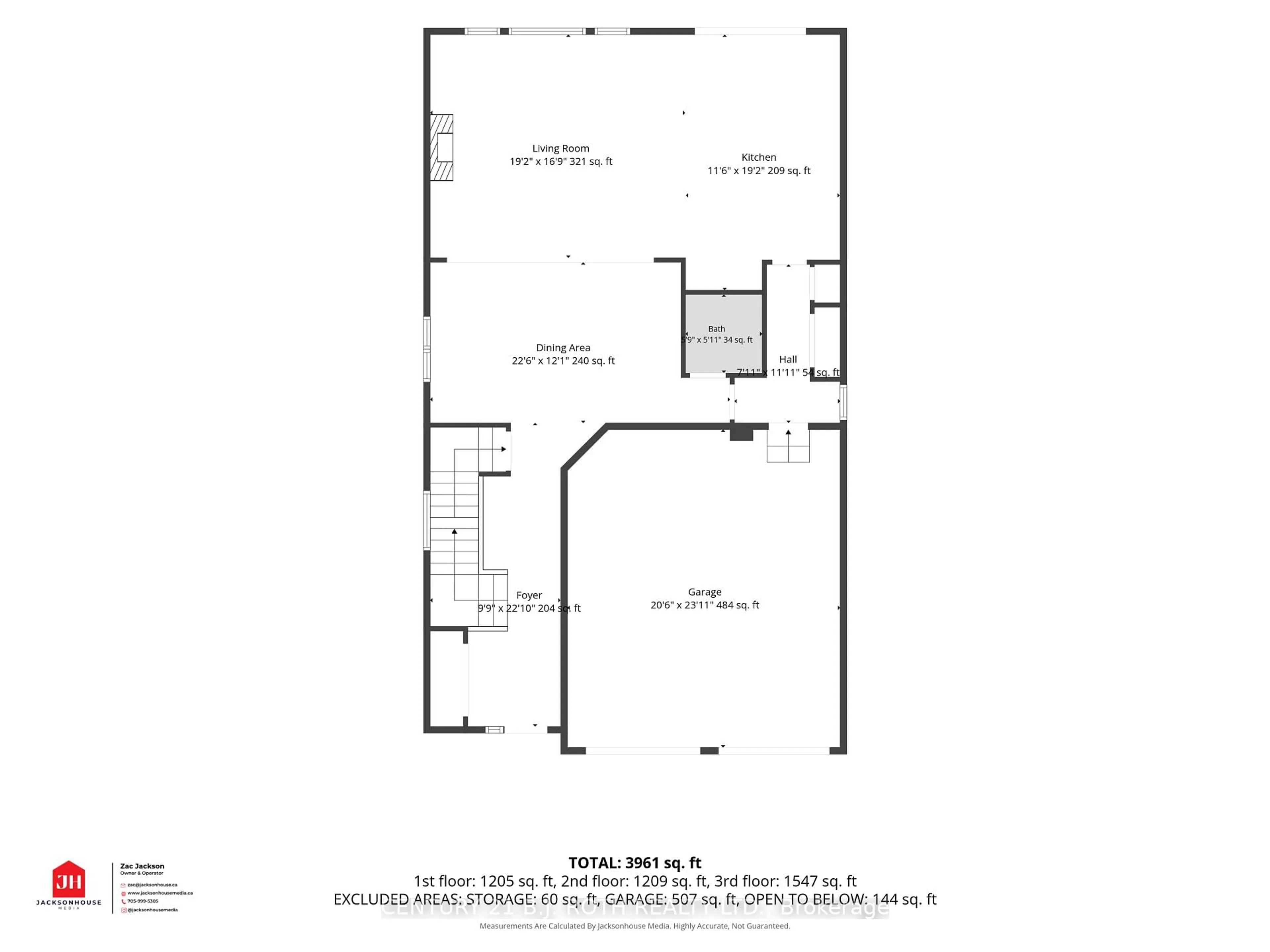 Floor plan for 3015 Annalysse Dr, Orillia Ontario L3V 8K6