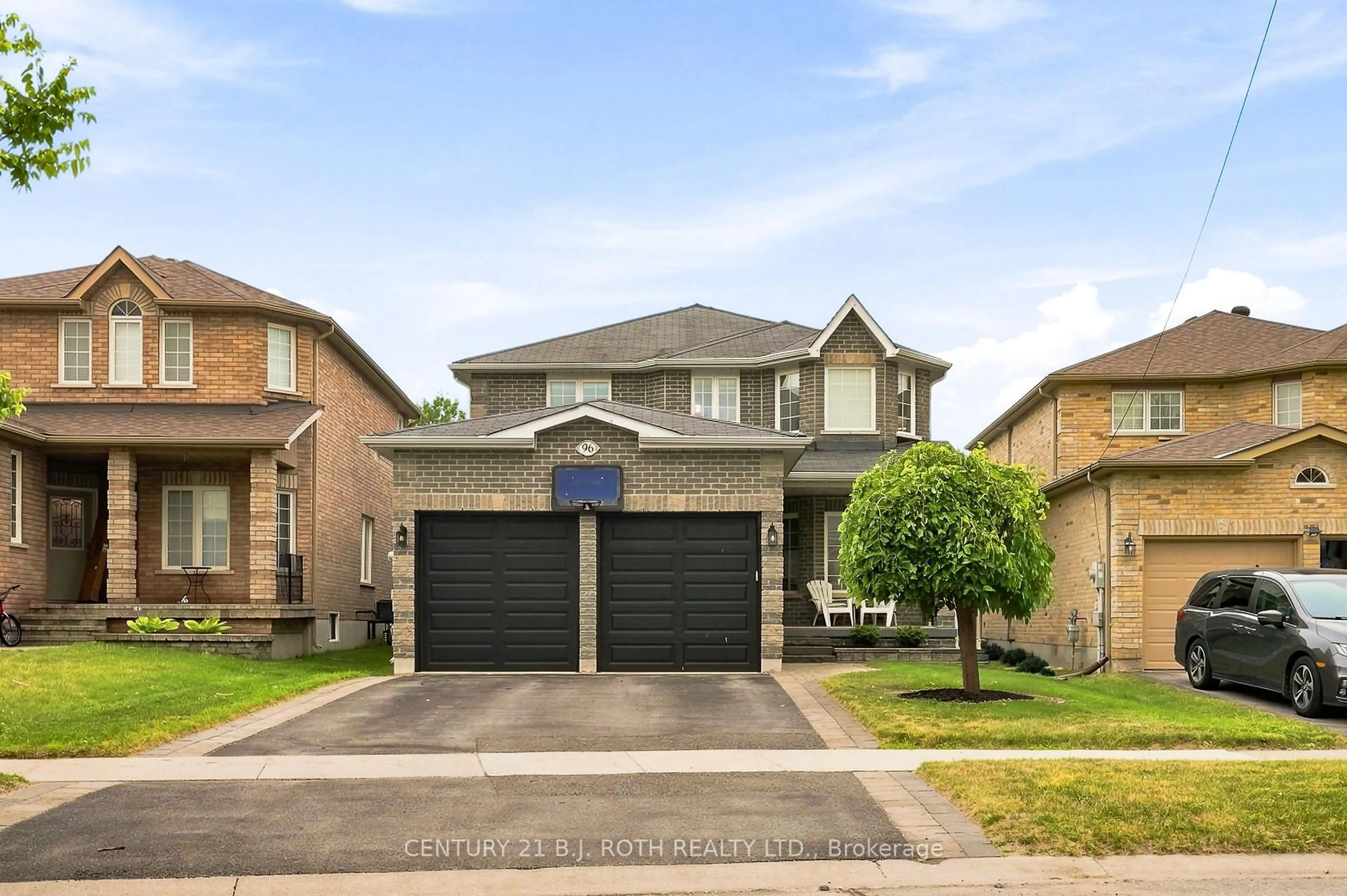 Home with brick exterior material, street for 96 Penvill Tr, Barrie Ontario L4N 5S3