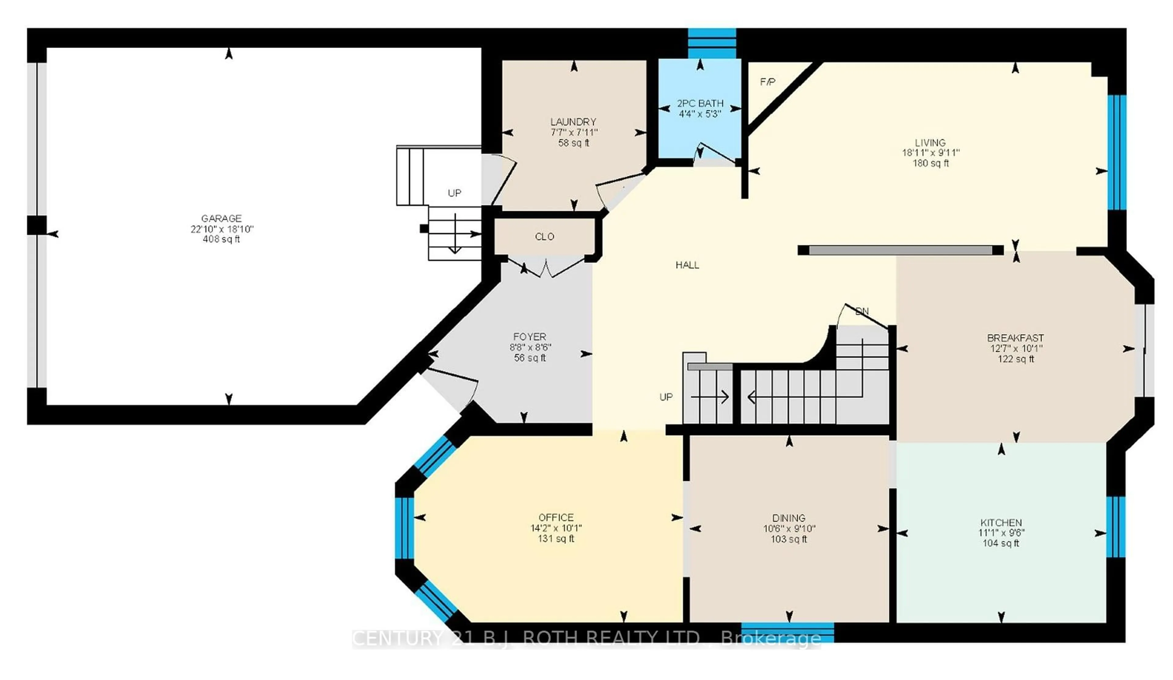 Floor plan for 96 Penvill Tr, Barrie Ontario L4N 5S3
