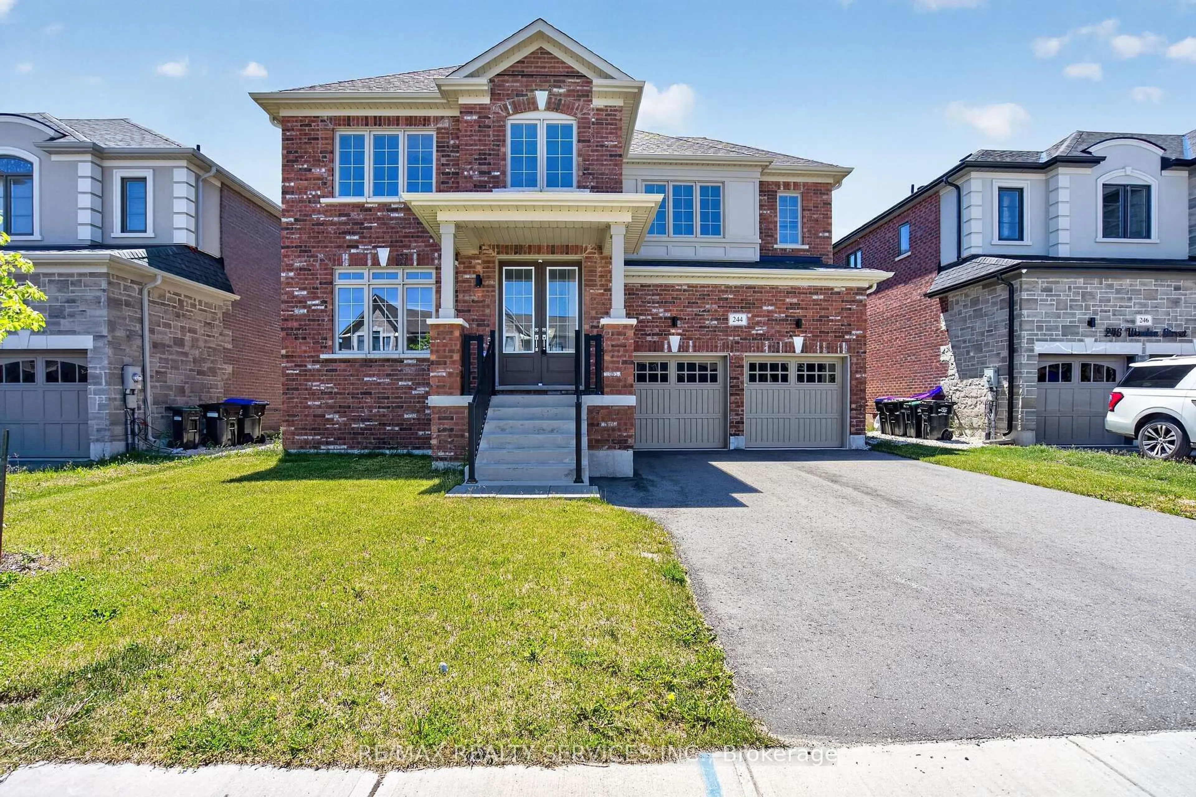 Home with brick exterior material, street for 244 Warden St, Clearview Ontario L0M 1S0