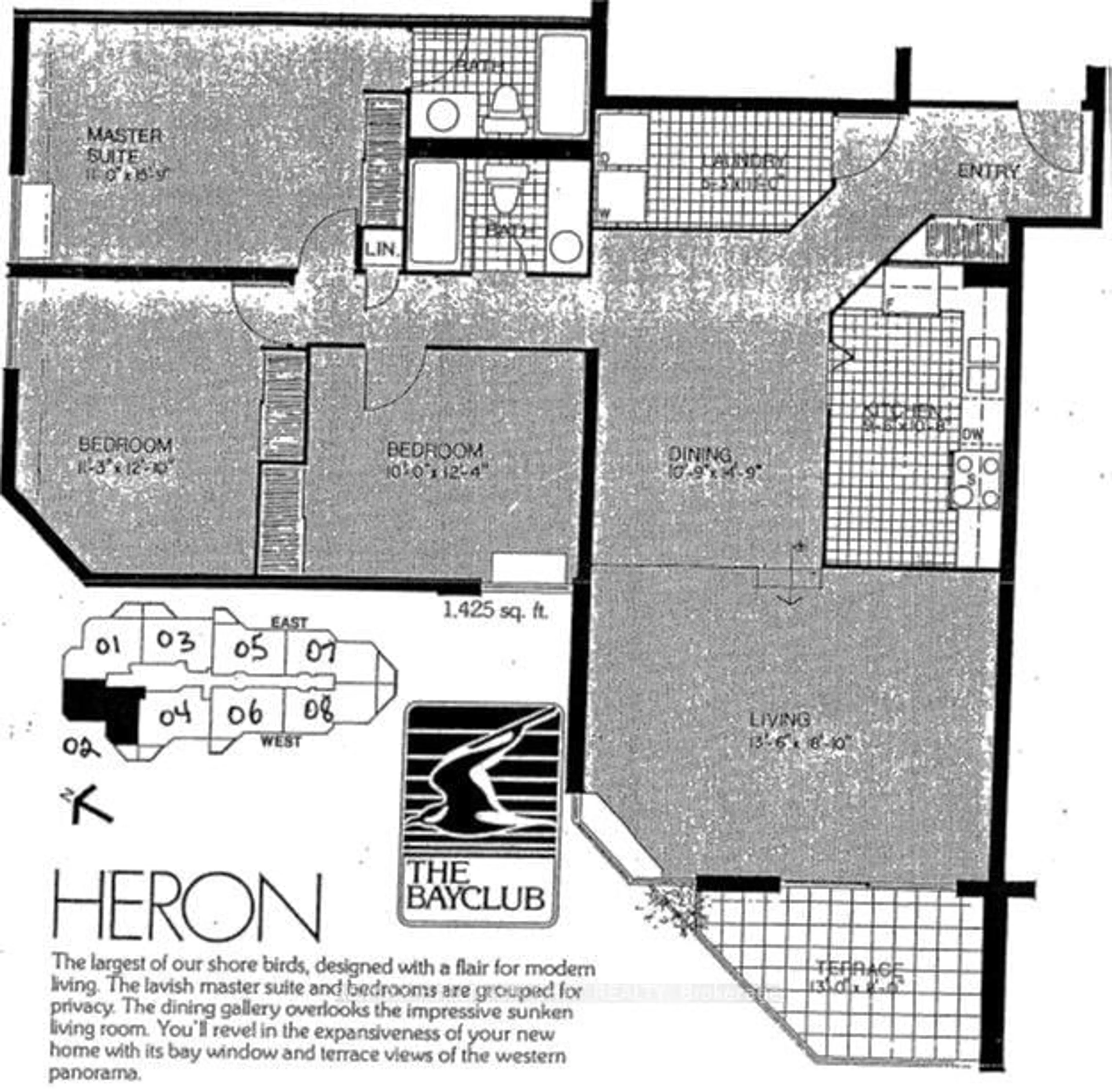 Floor plan for 181 Collier St #202, Barrie Ontario L4M 5L6