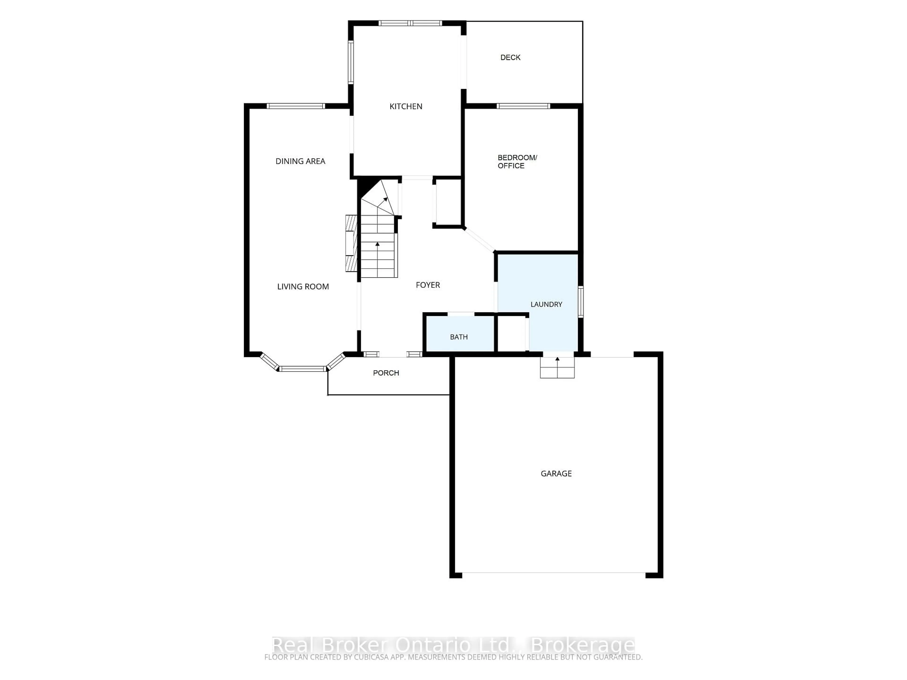 Floor plan for 163 Woodland Dr, Midland Ontario L4R 4C9