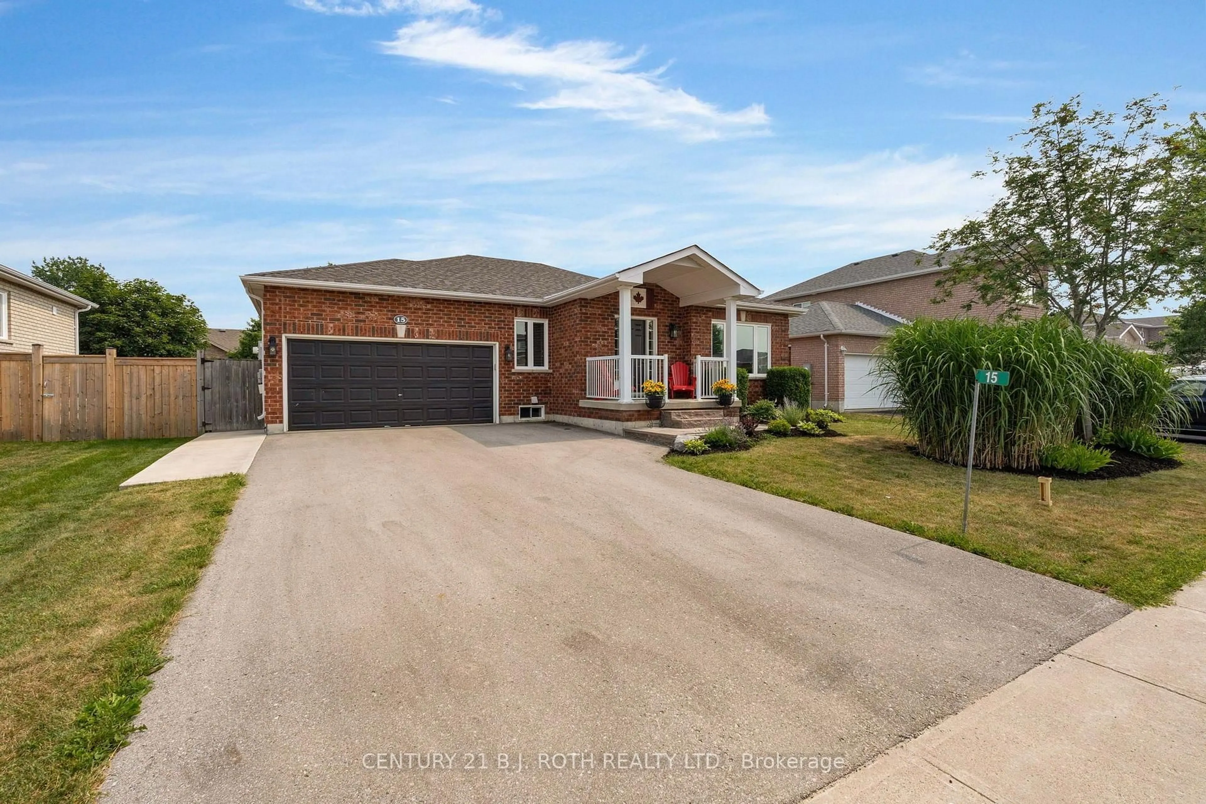 Home with brick exterior material, street for 15 Corbett St, Springwater Ontario L0L 1P0