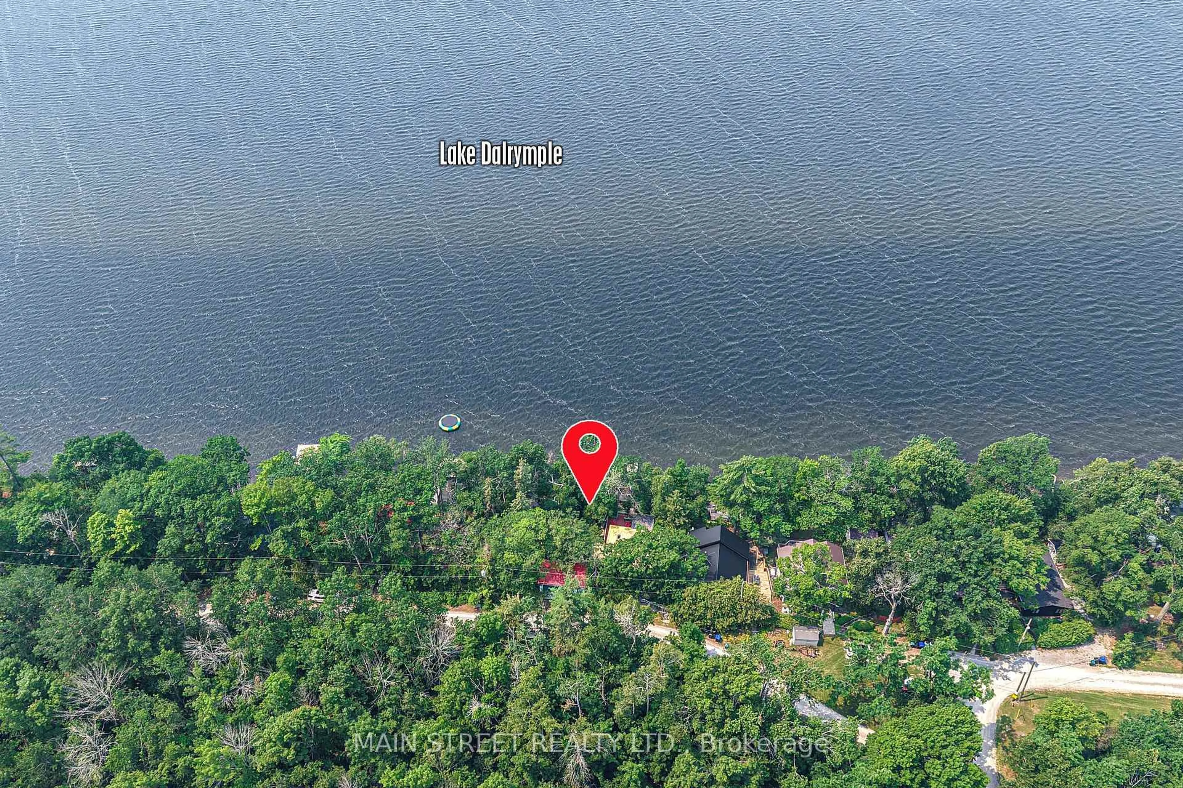 Picture of a map for 1310 Black Beach Lane, Ramara Ontario L0K 1B0
