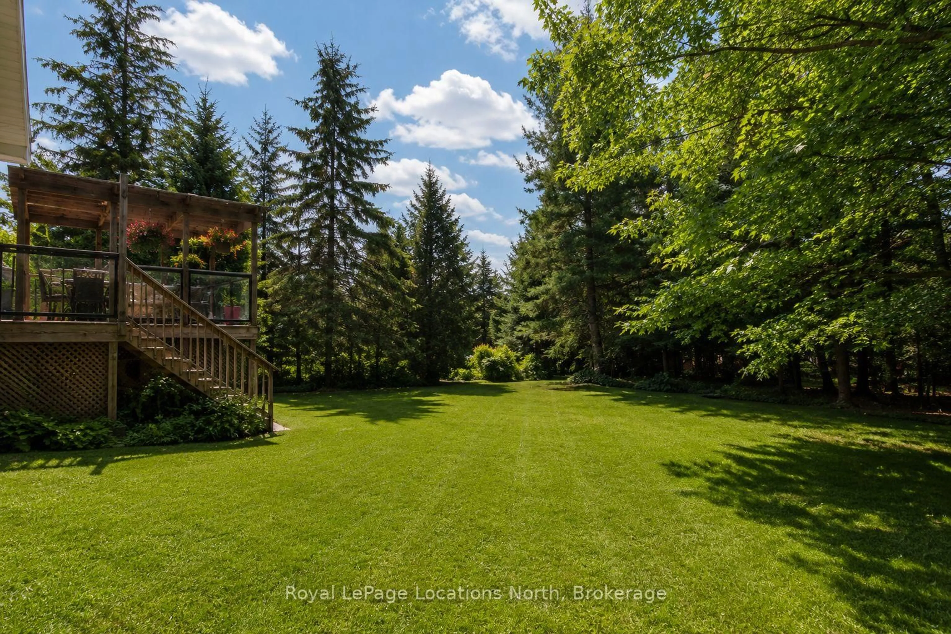 A pic from outside/outdoor area/front of a property/back of a property/a pic from drone, forest/trees view for 33 Birchwood Tr, Wasaga Beach Ontario L9Z 1B1