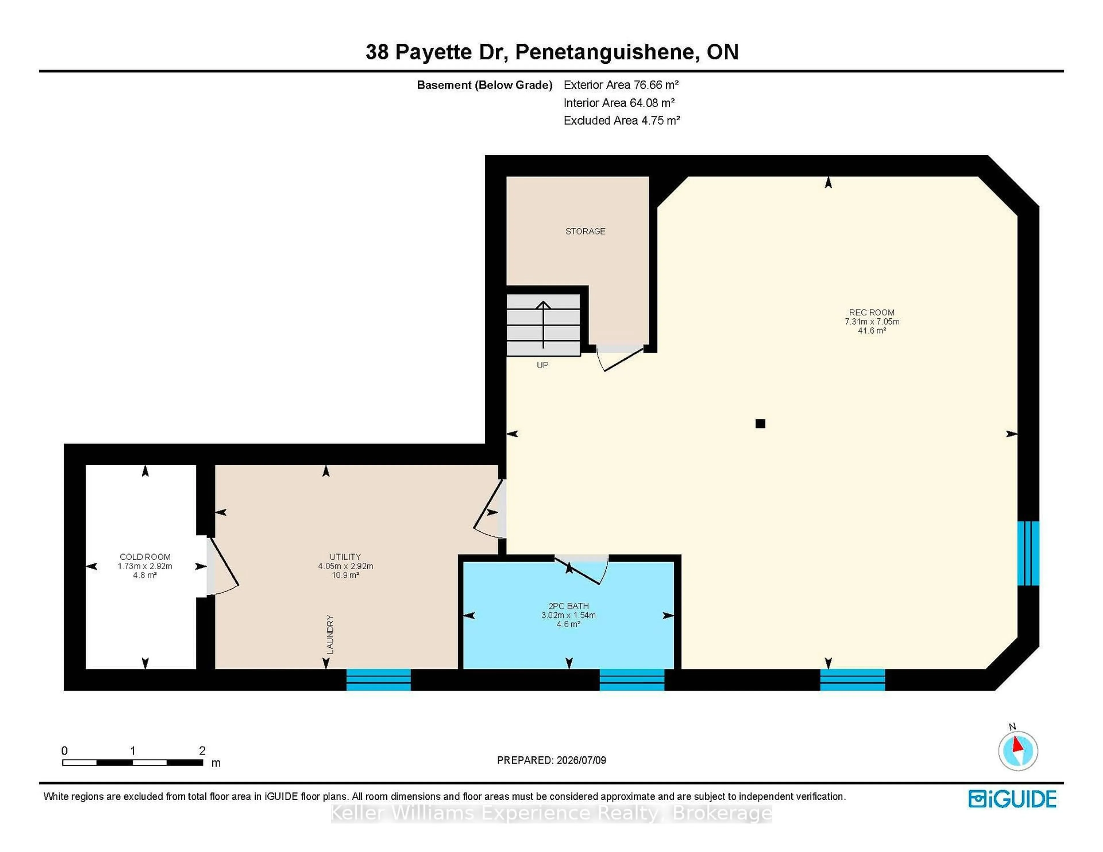 Floor plan for 38 Payette Dr, Penetanguishene Ontario L9M 1H5