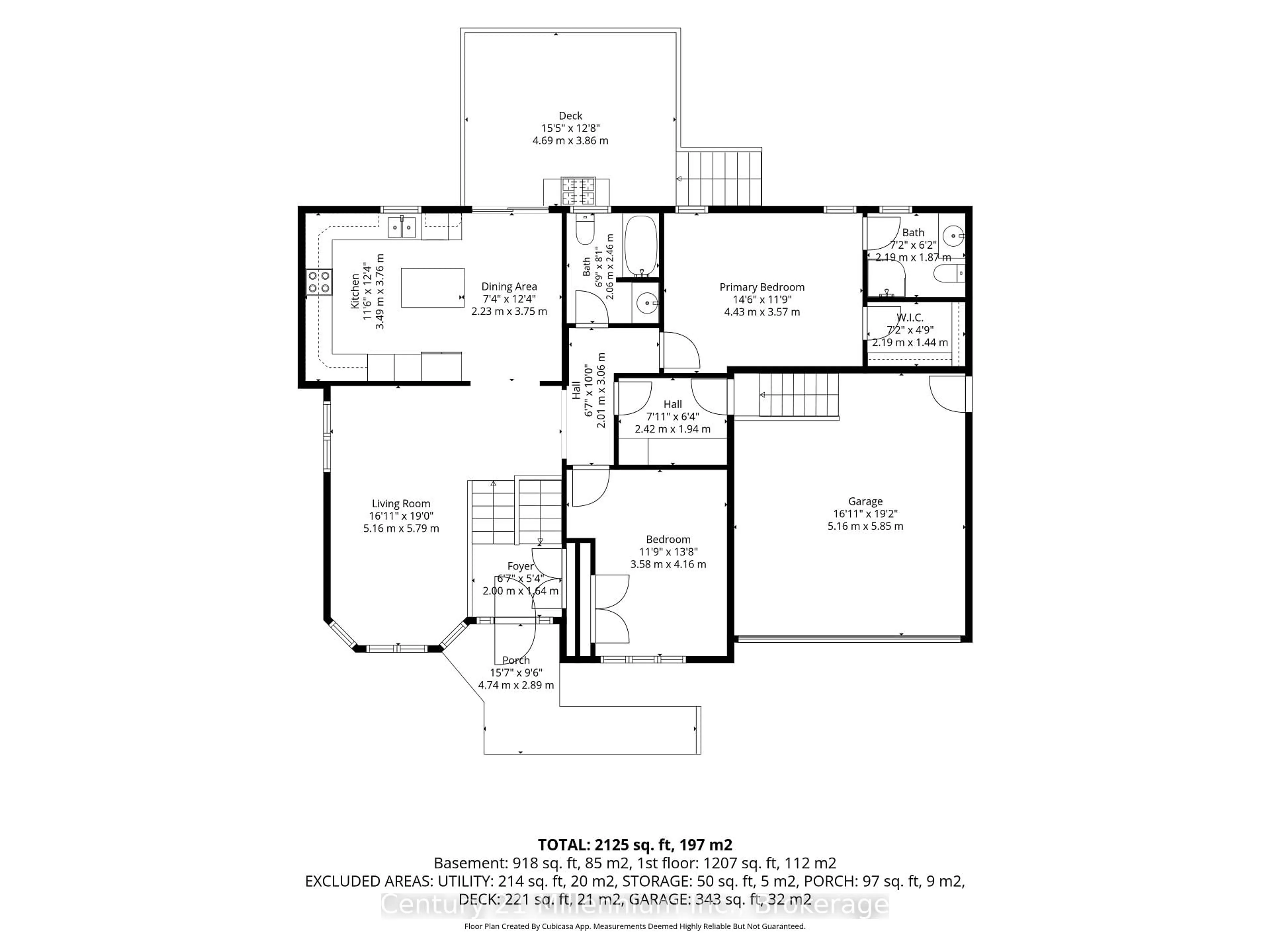 Floor plan for 45 Fatima Crt, Wasaga Beach Ontario L9Z 1K9