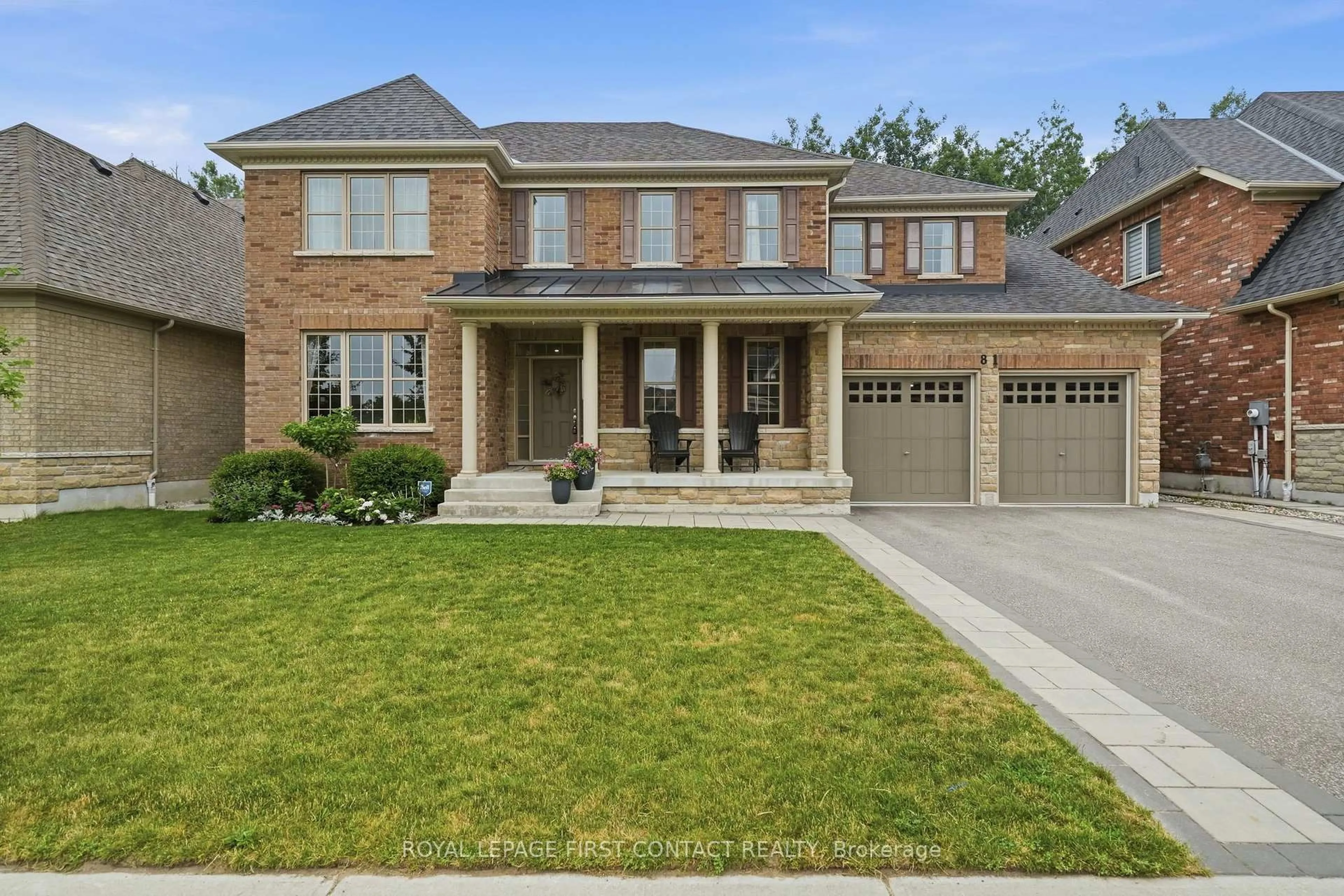 Home with brick exterior material, street for 81 Trail Blvd, Springwater Ontario L9X 0S5
