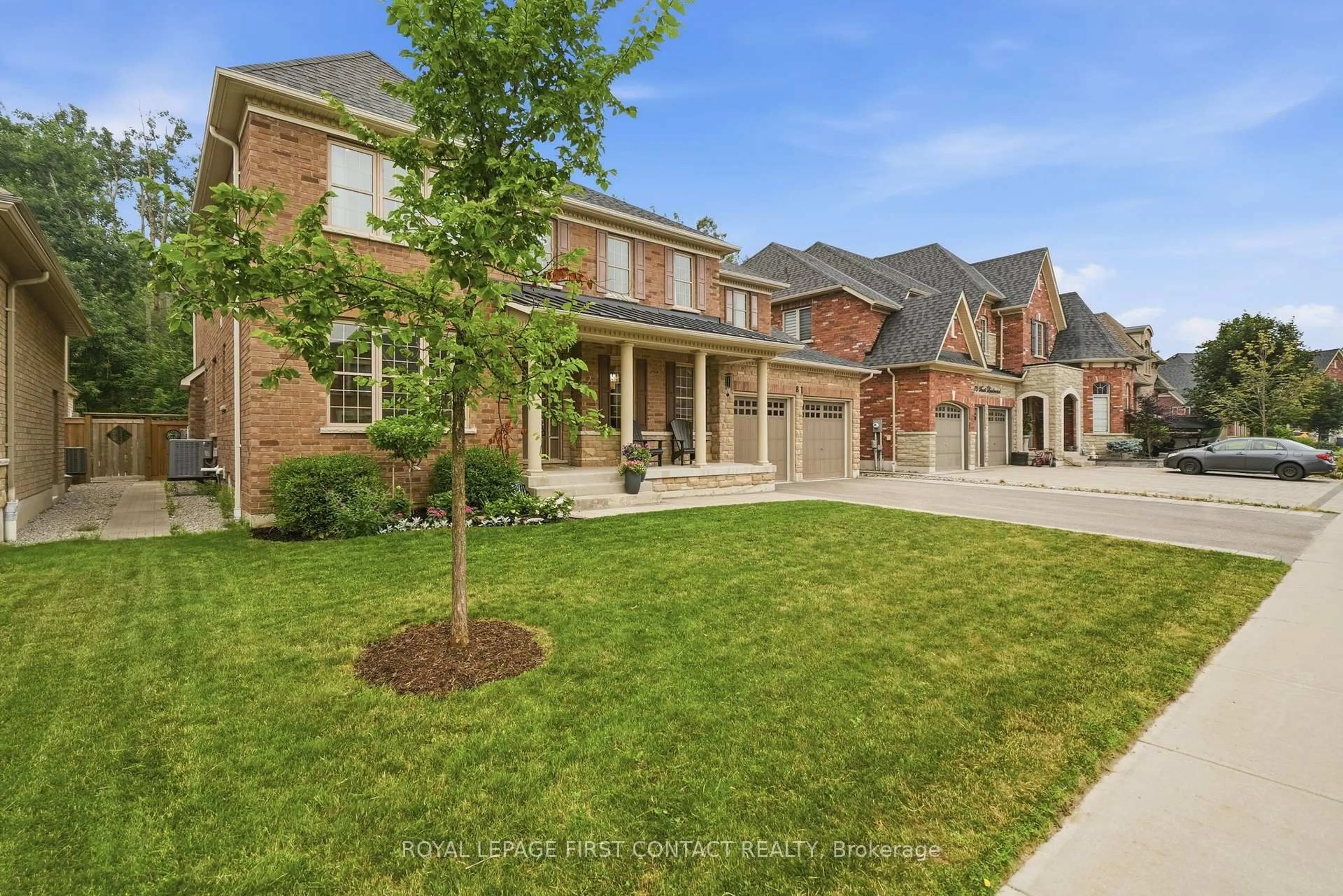 Home with brick exterior material, street for 81 Trail Blvd, Springwater Ontario L9X 0S5