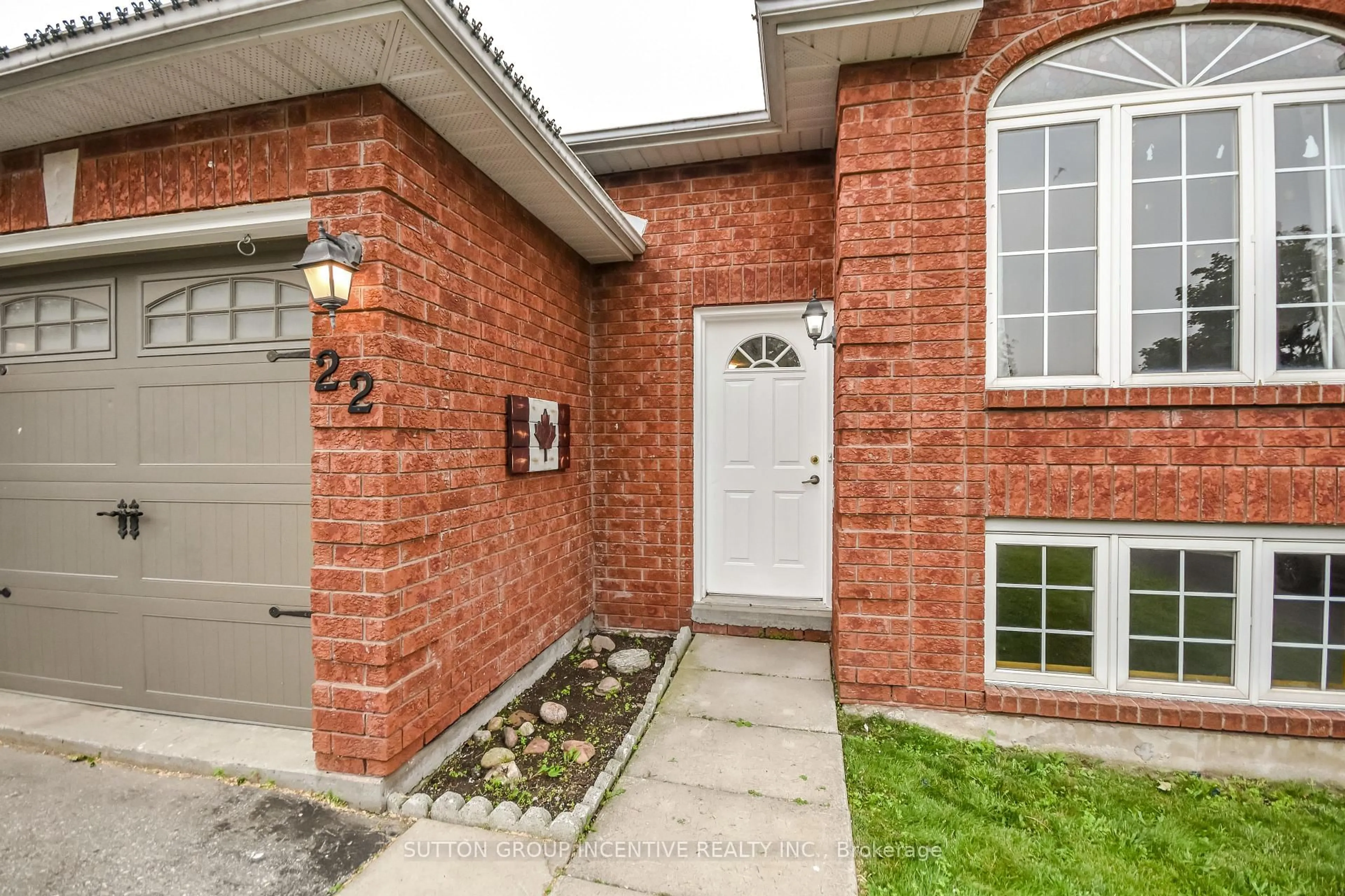 Home with brick exterior material, street for 22 Peregrine Rd, Barrie Ontario L4M 6P9