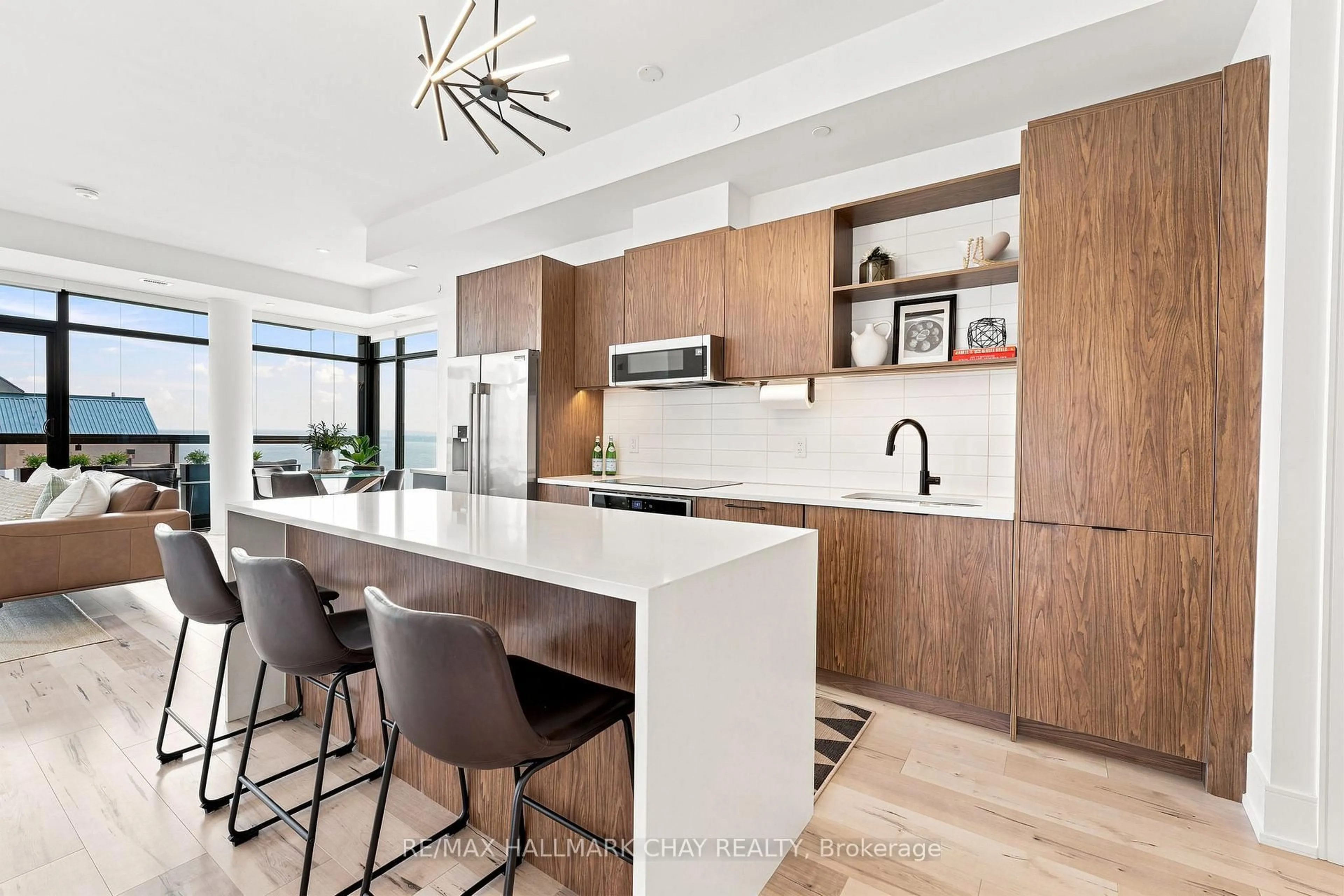 Open concept kitchen, unknown for 185 Dunlop St #914, Barrie Ontario L4M 0L7