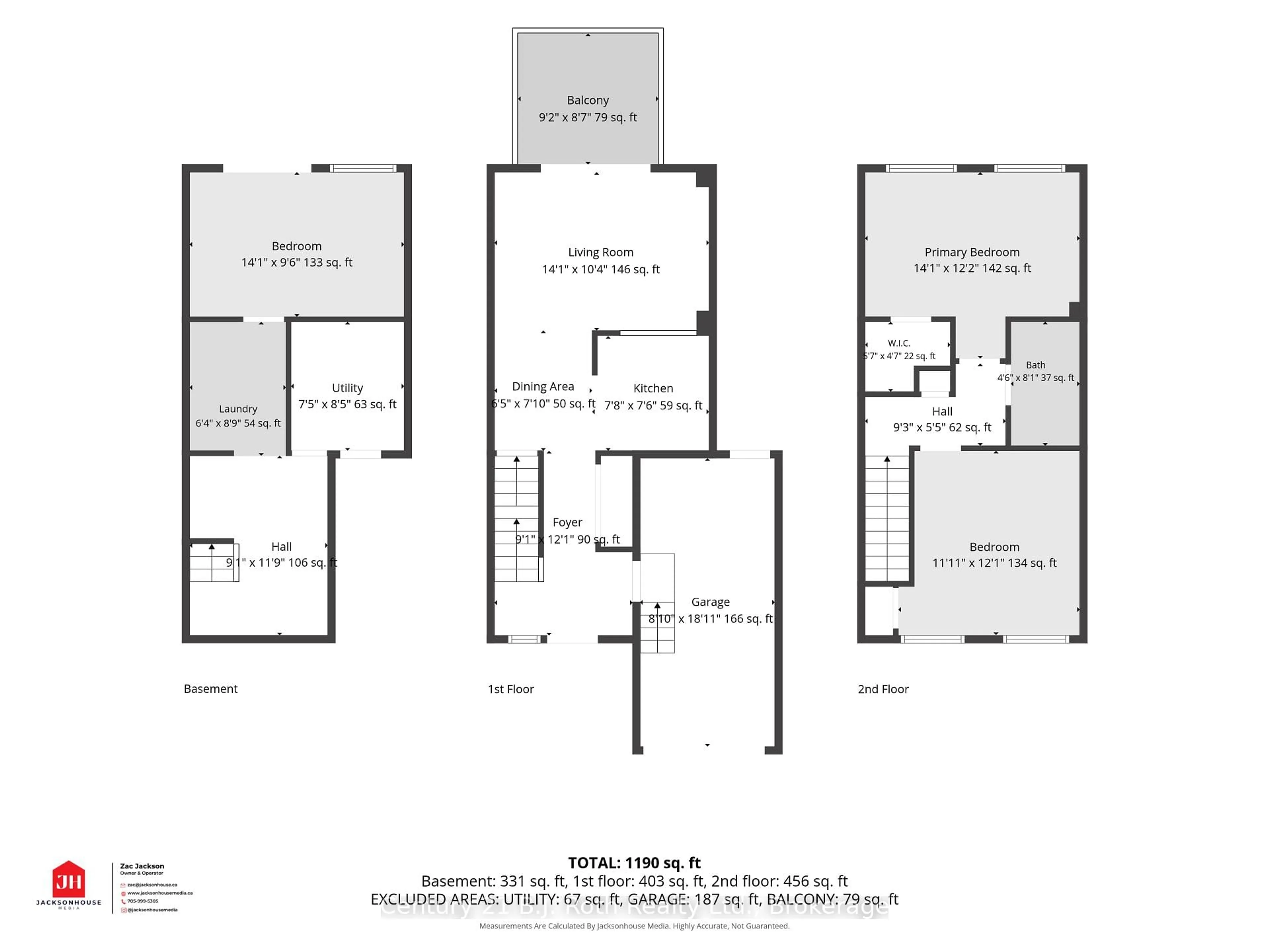 Floor plan for 33 Courtney Cres, Barrie Ontario L4N 5S7