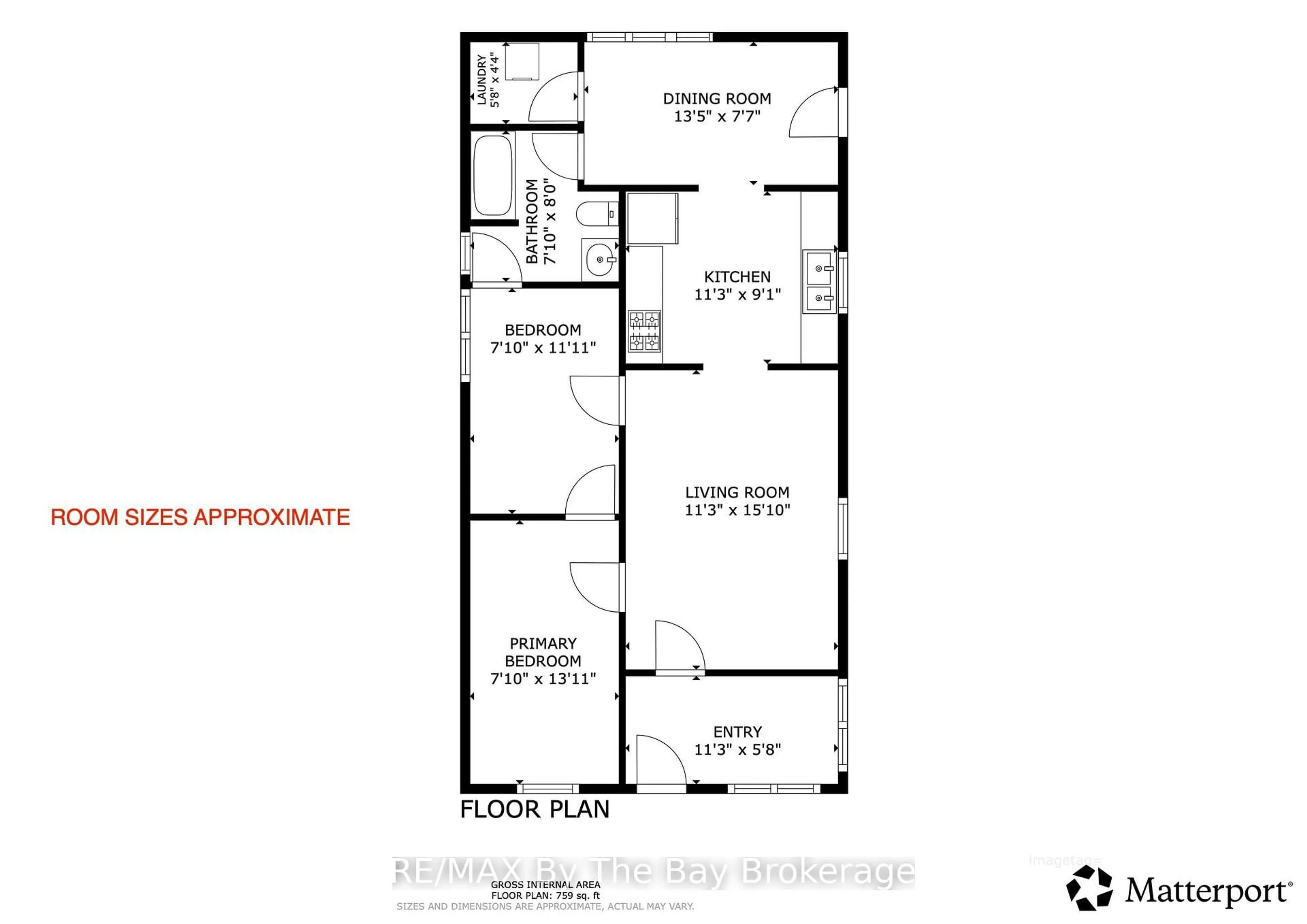 Floor plan for 217 Dunkerron Ave, Wasaga Beach Ontario L9Z 2G7