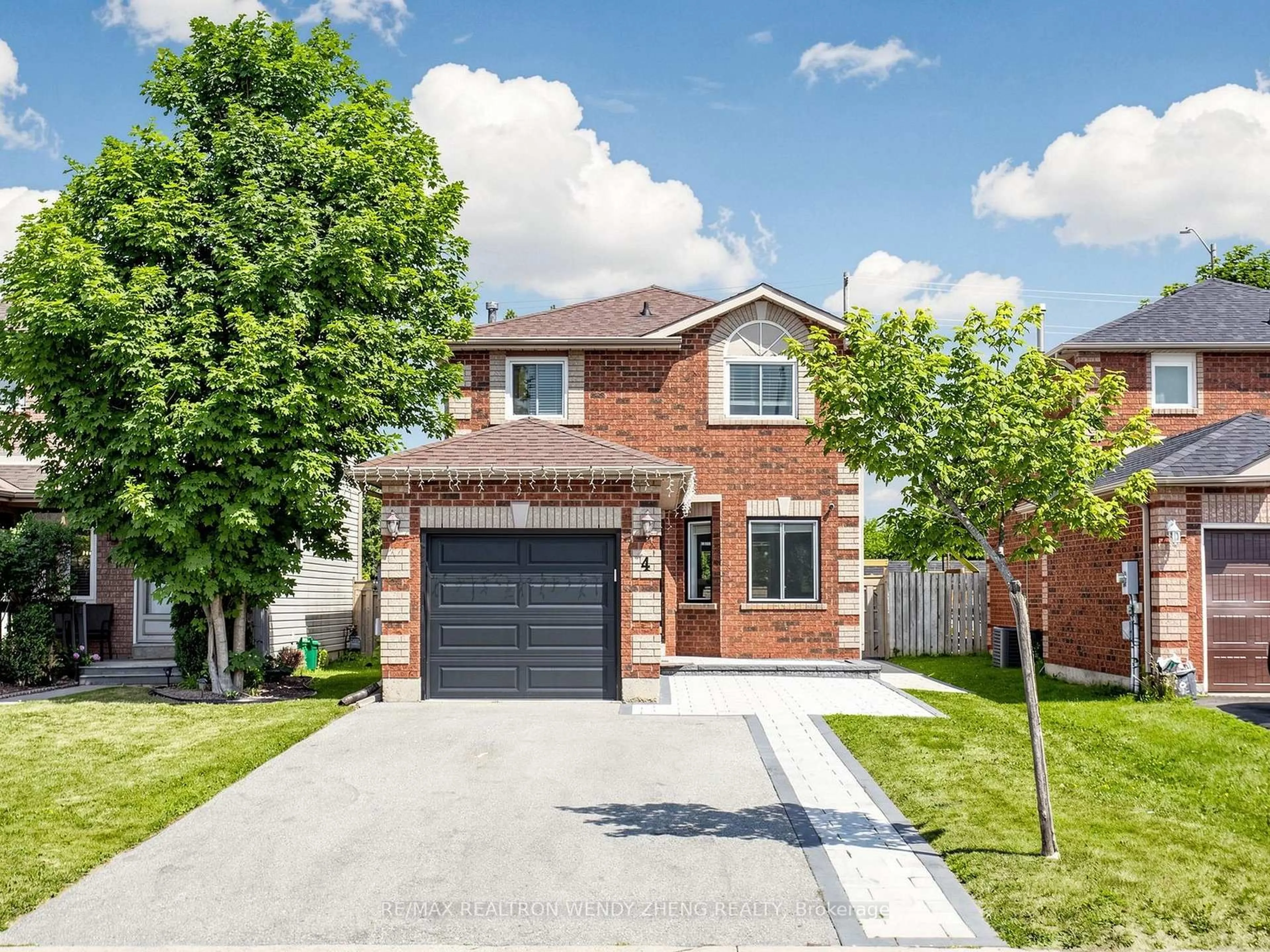 Home with brick exterior material, street for 4 GARIBALDI Dr, Barrie Ontario L4N 8C3