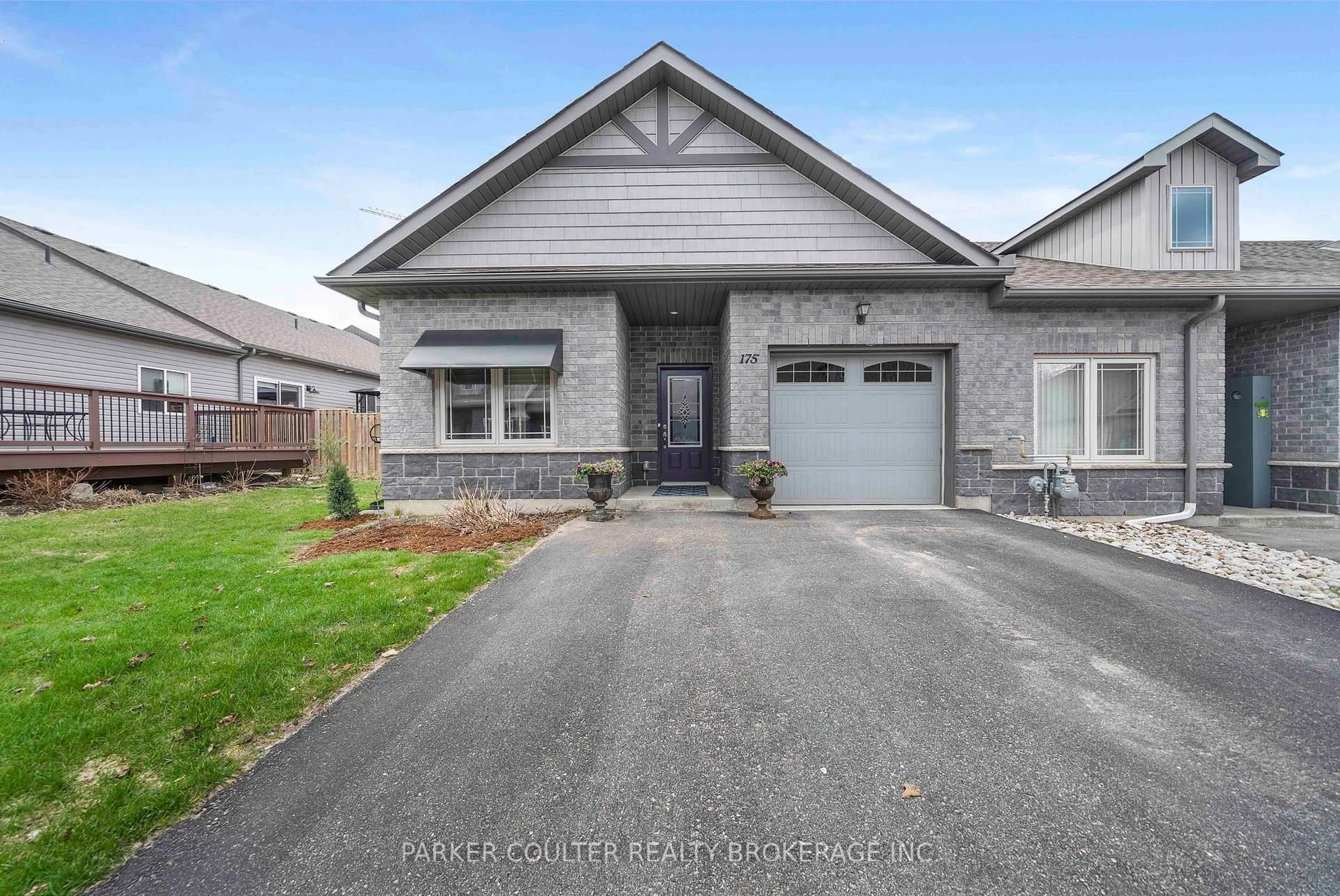 Home with brick exterior material, street for 175 Lucy Lane, Orillia Ontario L3V 0G3
