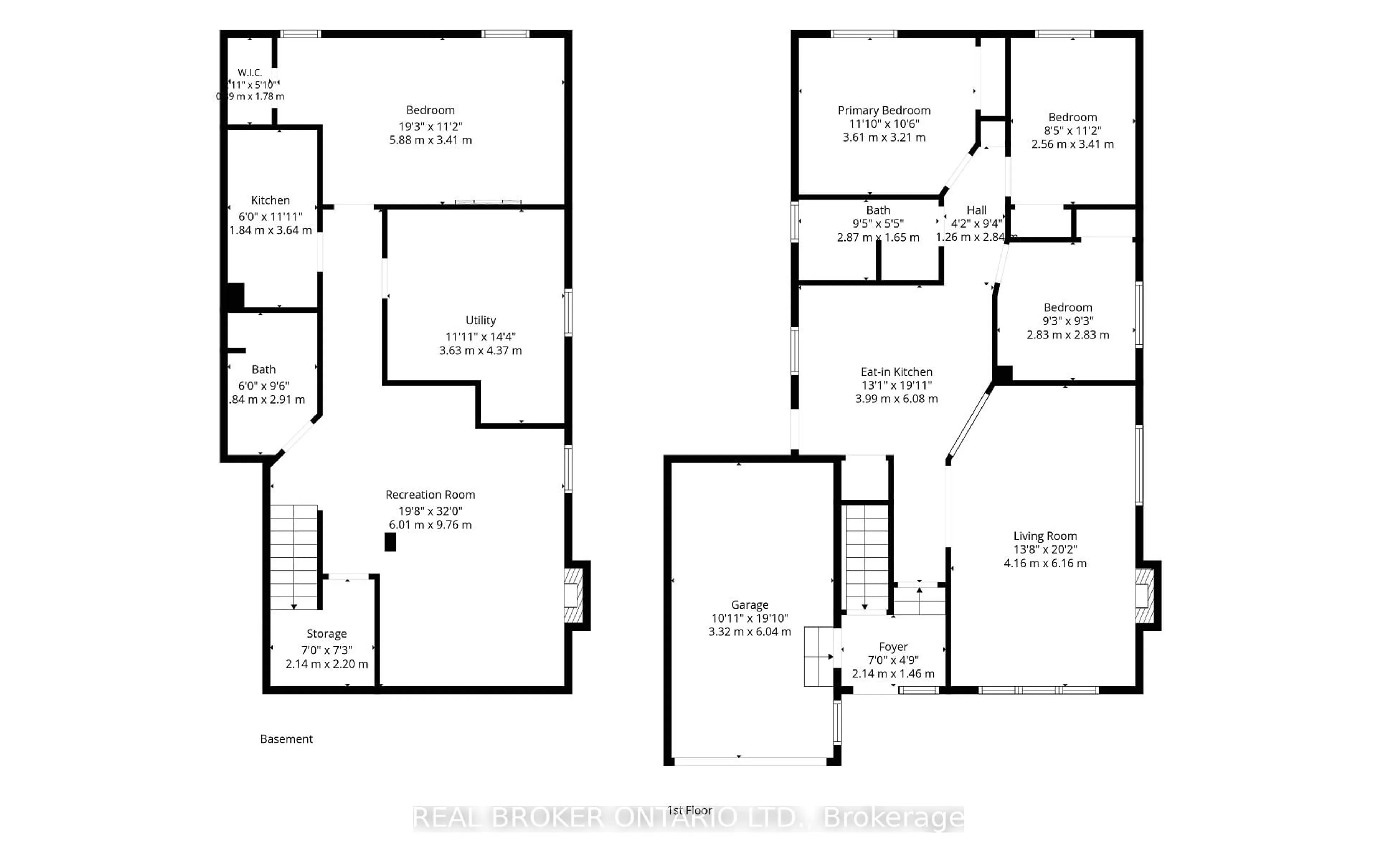 Floor plan for 10 Wismer Ave, Barrie Ontario L4N 7X8