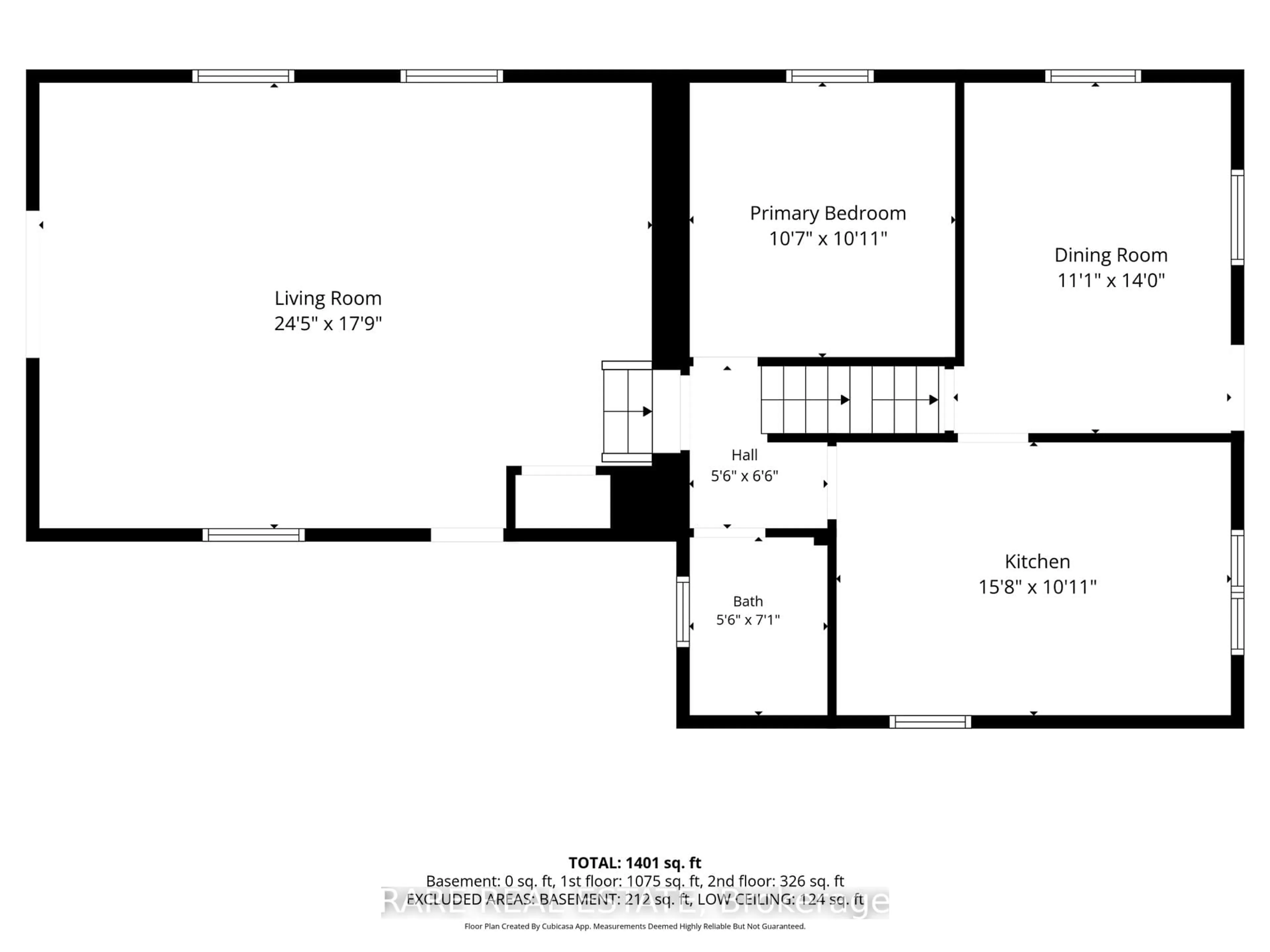 Floor plan for 11 Wood St, Barrie Ontario L4N 2S9