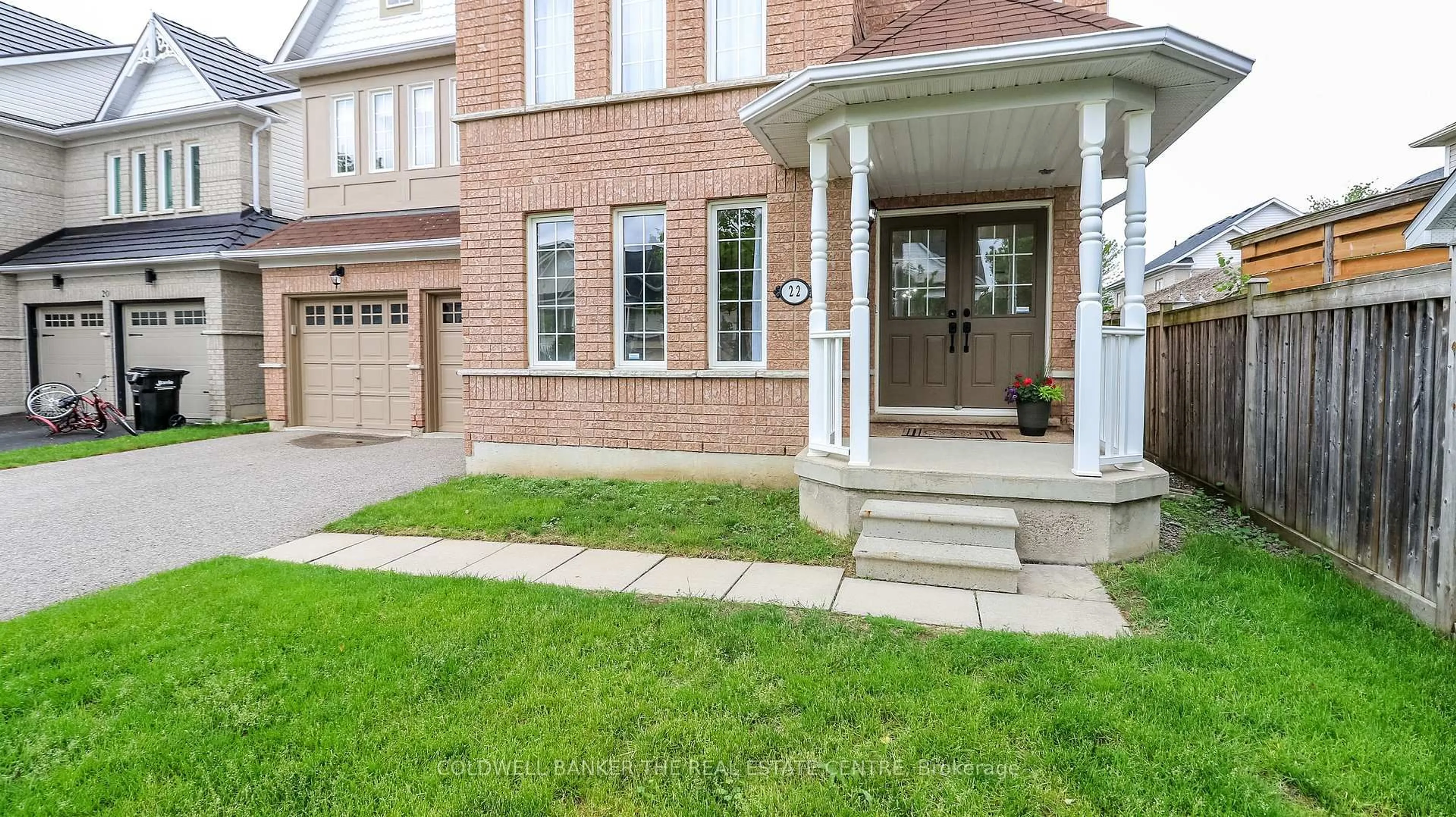 Home with brick exterior material, street for 22 Maple Crown Terr, Barrie Ontario L4M 7H4