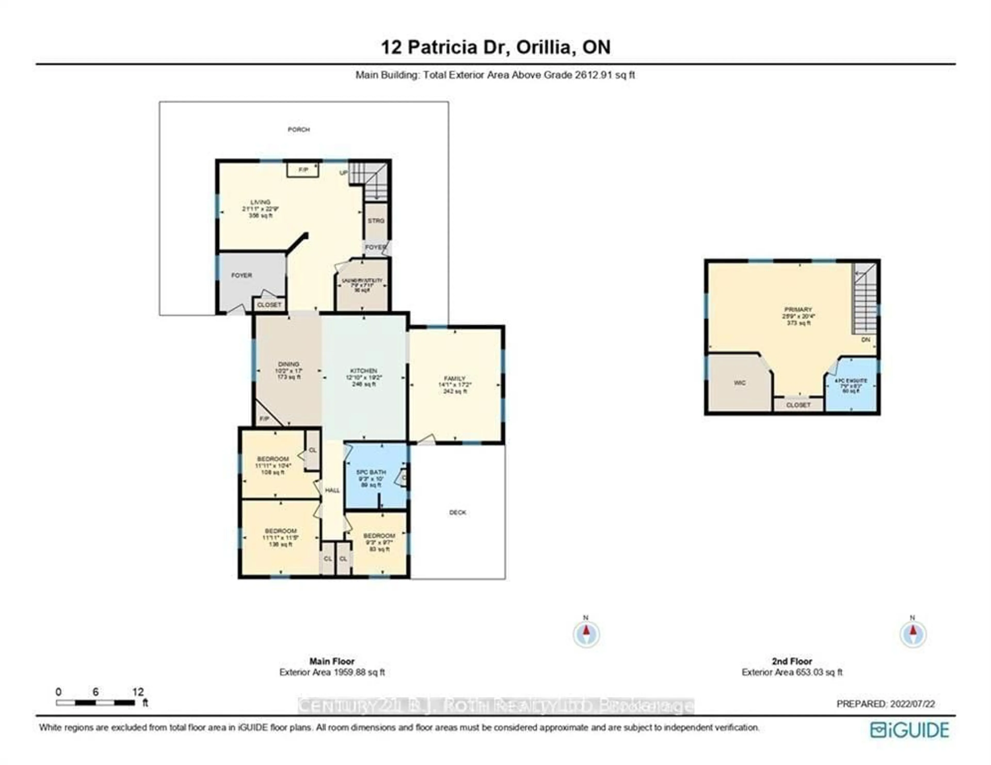 Floor plan for 12 PATRICIA Dr, Ramara Ontario L3V 6N1
