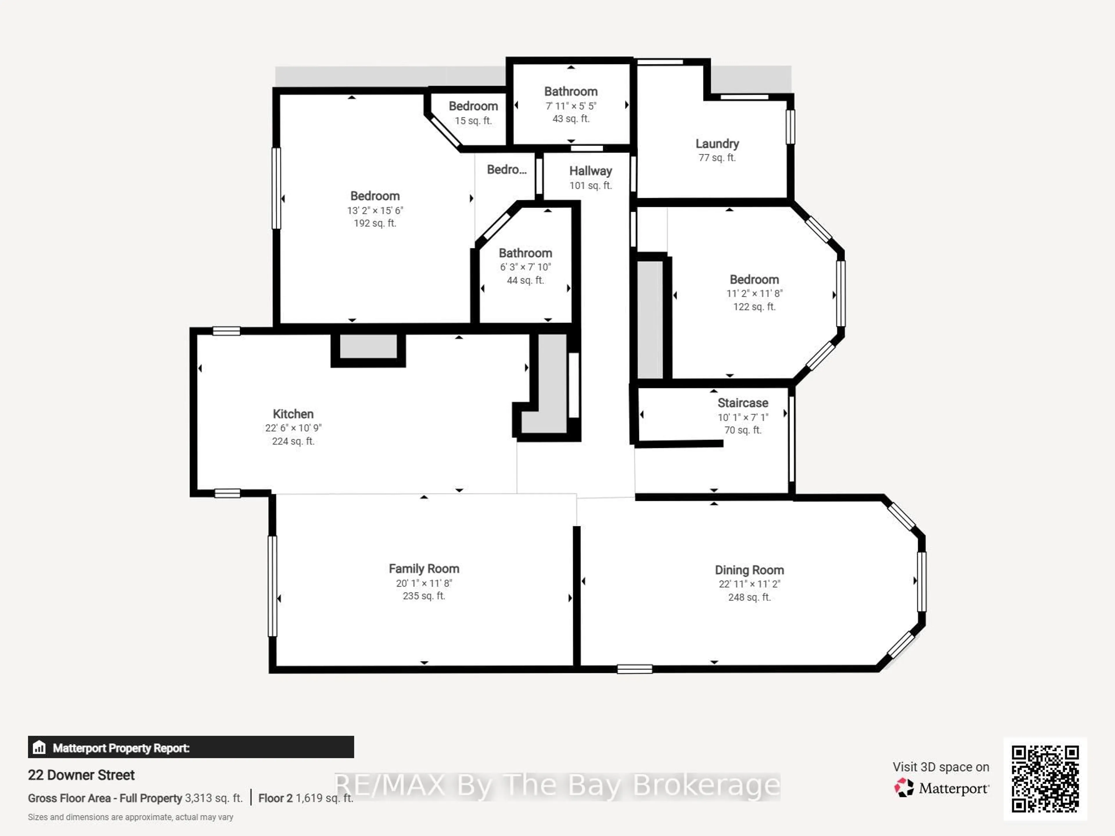 Floor plan for 22 Downer Cres, Wasaga Beach Ontario L9Z 1C2